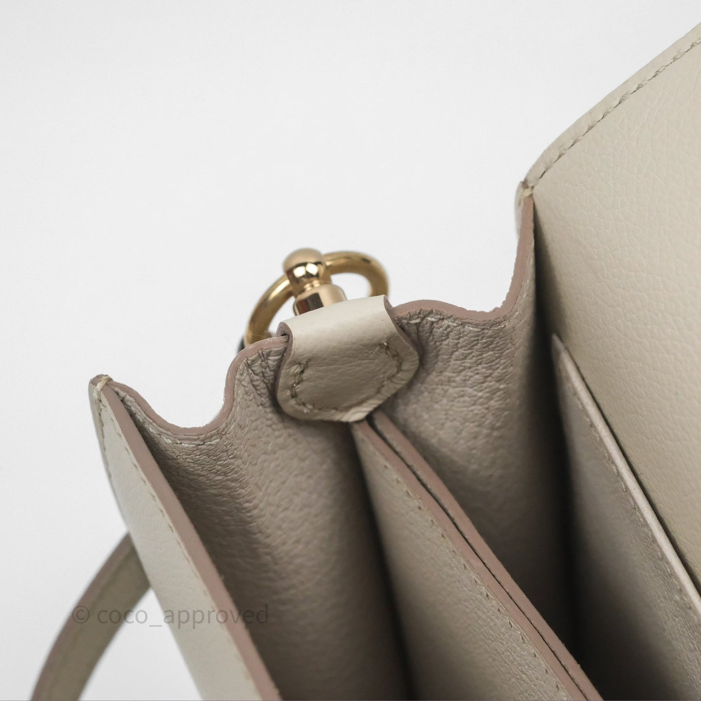 Hermès Roulis Mini 18 Beton 8L Evercolor Permabrass Hardware