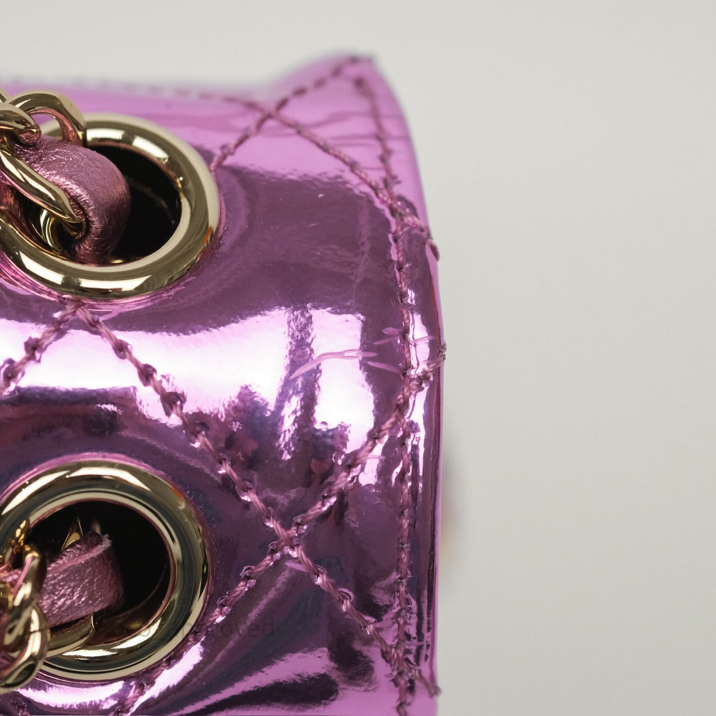 Chanel Hollywood Boulevard Flap with Star Coin Purse Lilac Pink Metallic Mirror Calfskin 24C