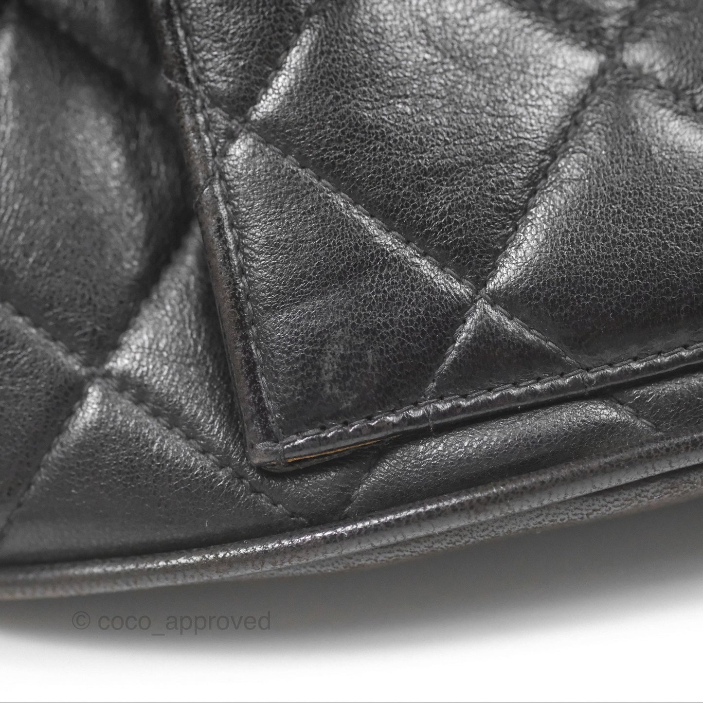 Chanel Vintage CC Duma Backpack Black Lambskin 24K Gold Hardware