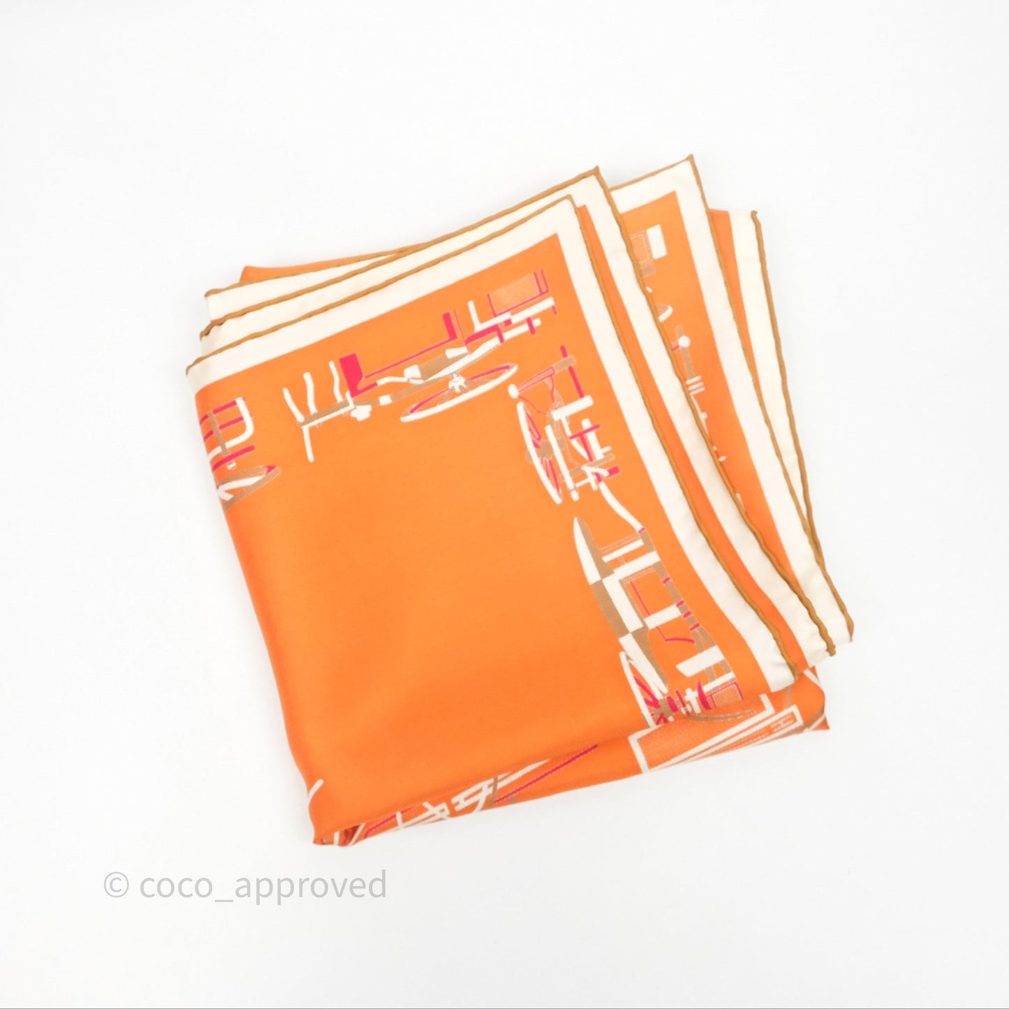 Hermès Complication Equestre scarf 90