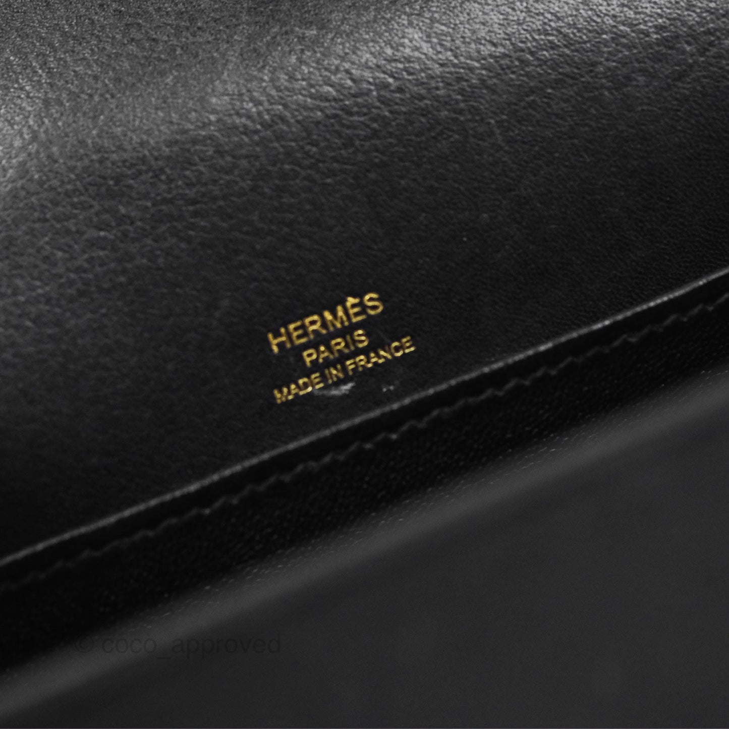 Hermès Roulis Mini 18 Noir 89 Veau Evergrain Gold Hardware