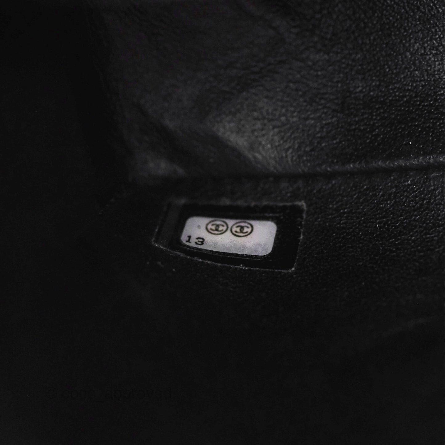 Chanel Classic M/L Medium Flap Quilted Black Caviar Silver Hardware