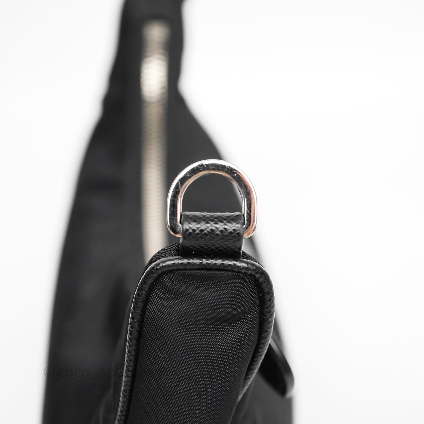 Prada Nylon Re-Edition 2005 Shoulder Bag Black