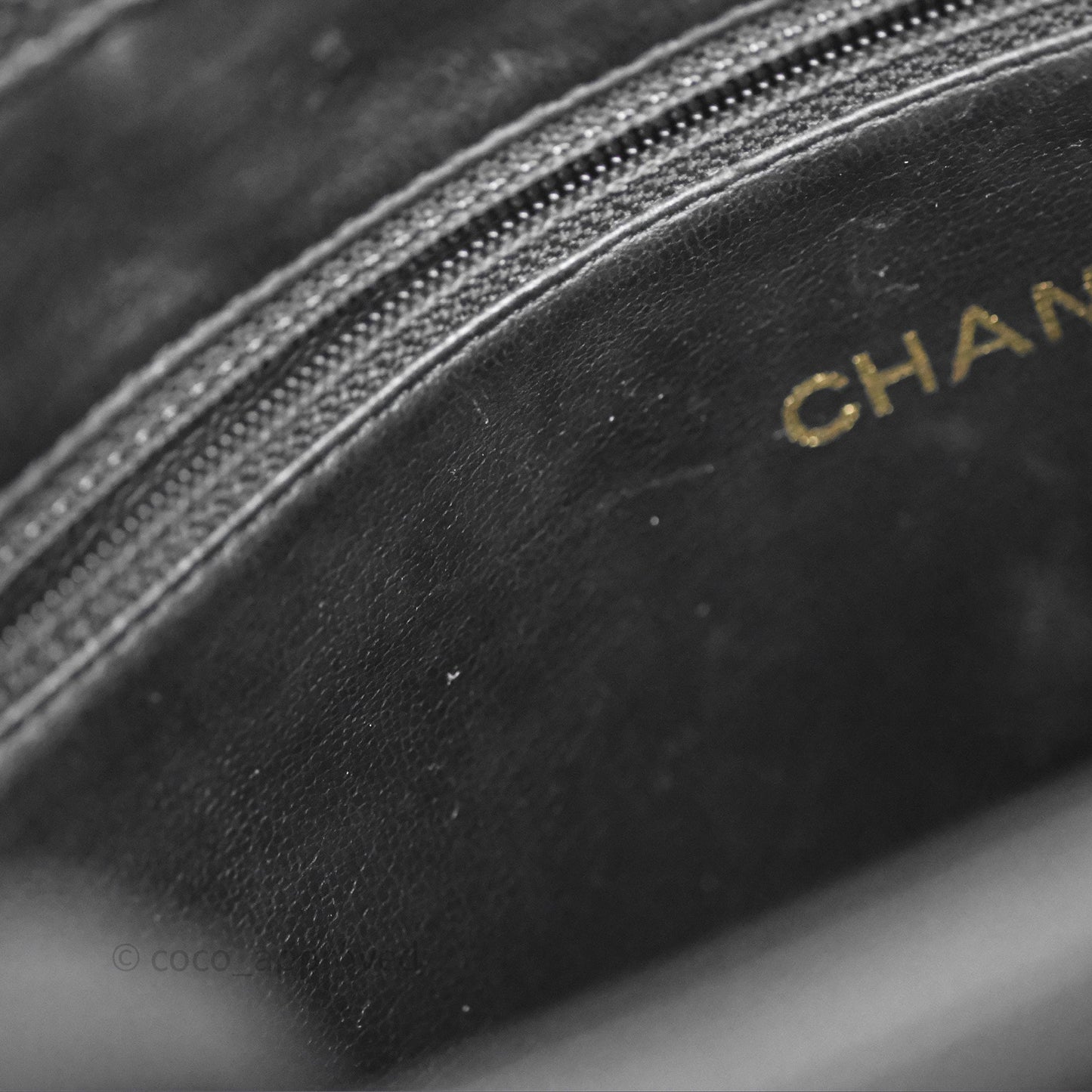 Chanel Vintage Tote Black 24K Gold Hardware