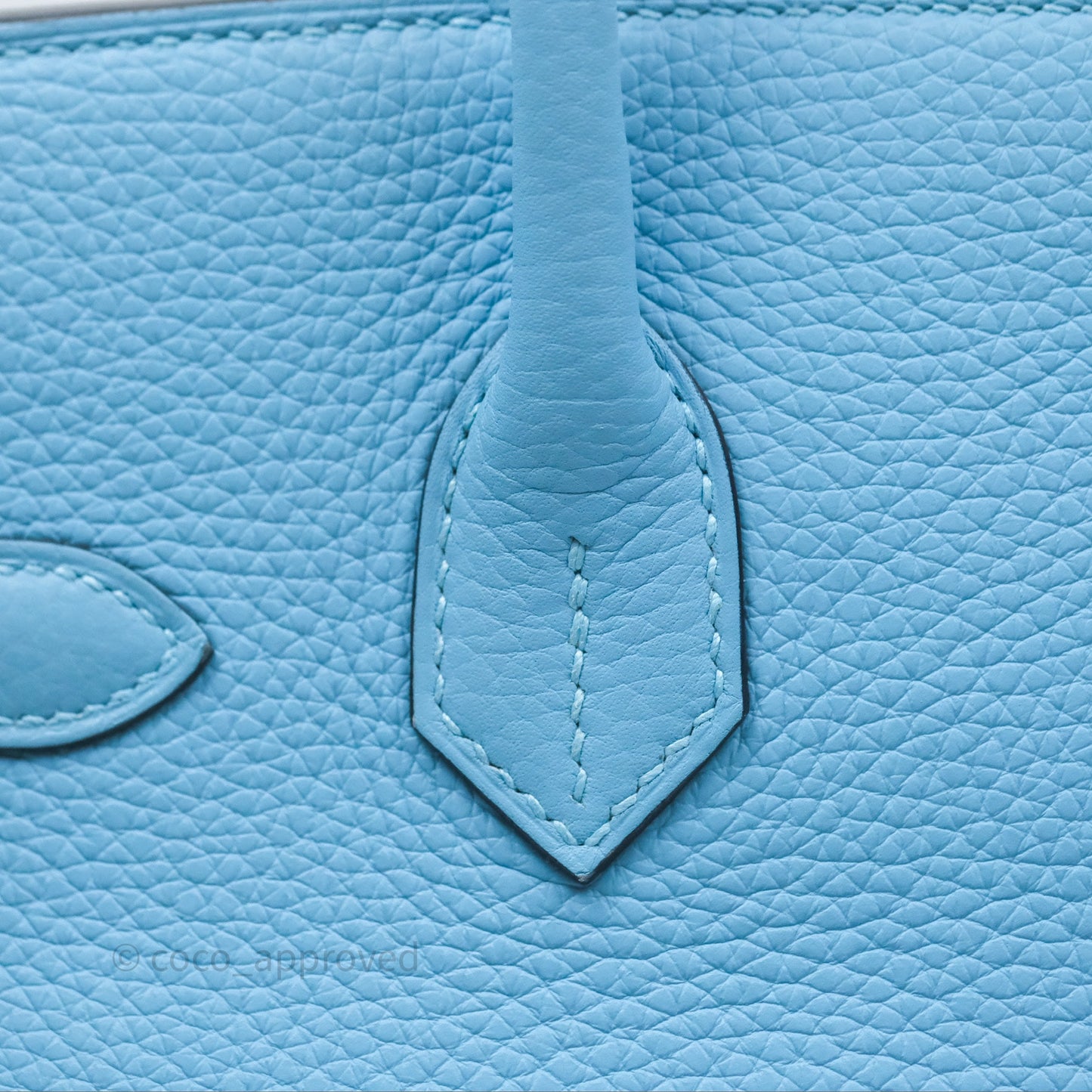 Hermès Birkin 30 Bleu De Nord Togo Palladium Hardware