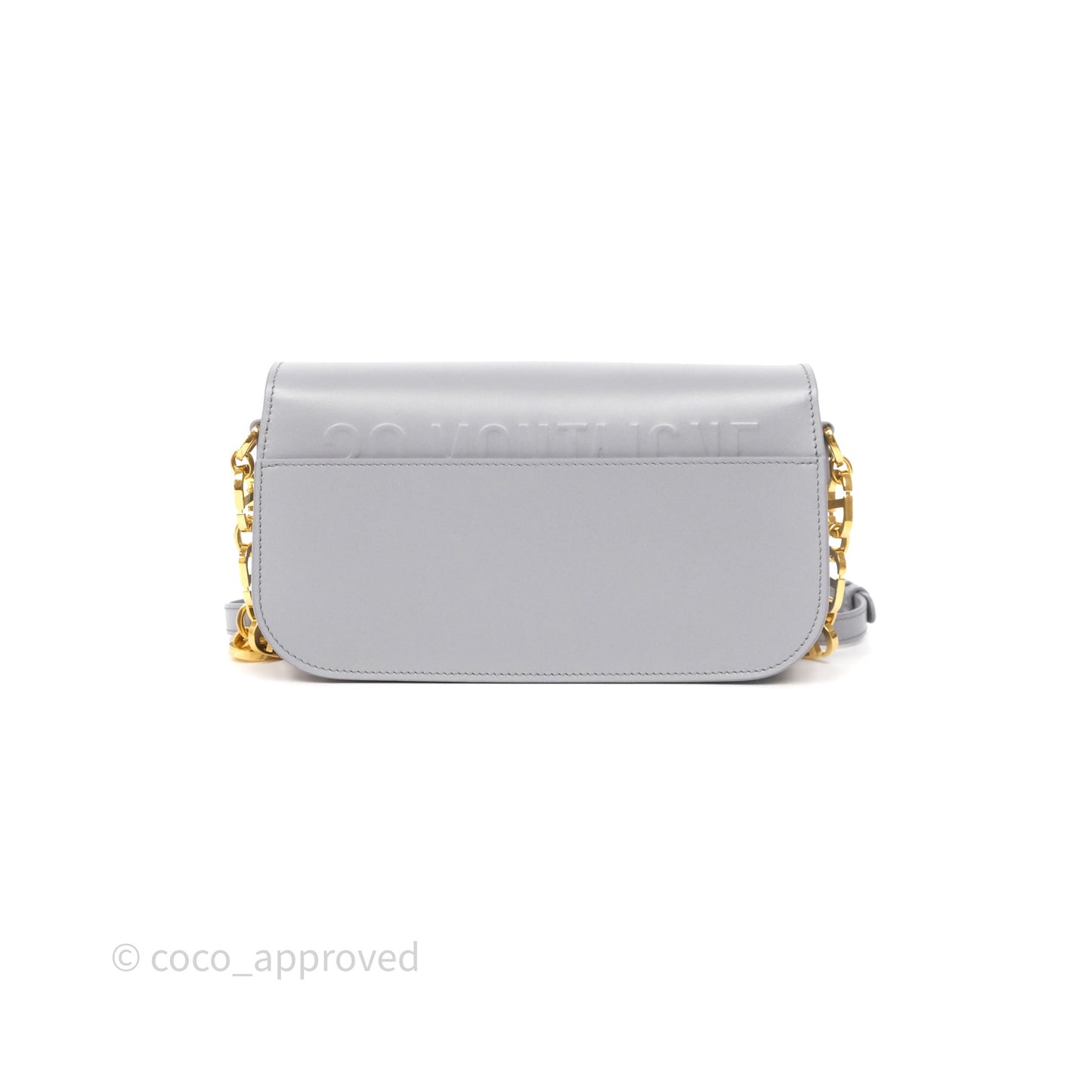 Dior 30 Montaigne Avenue Bag Grey Box Calfskin