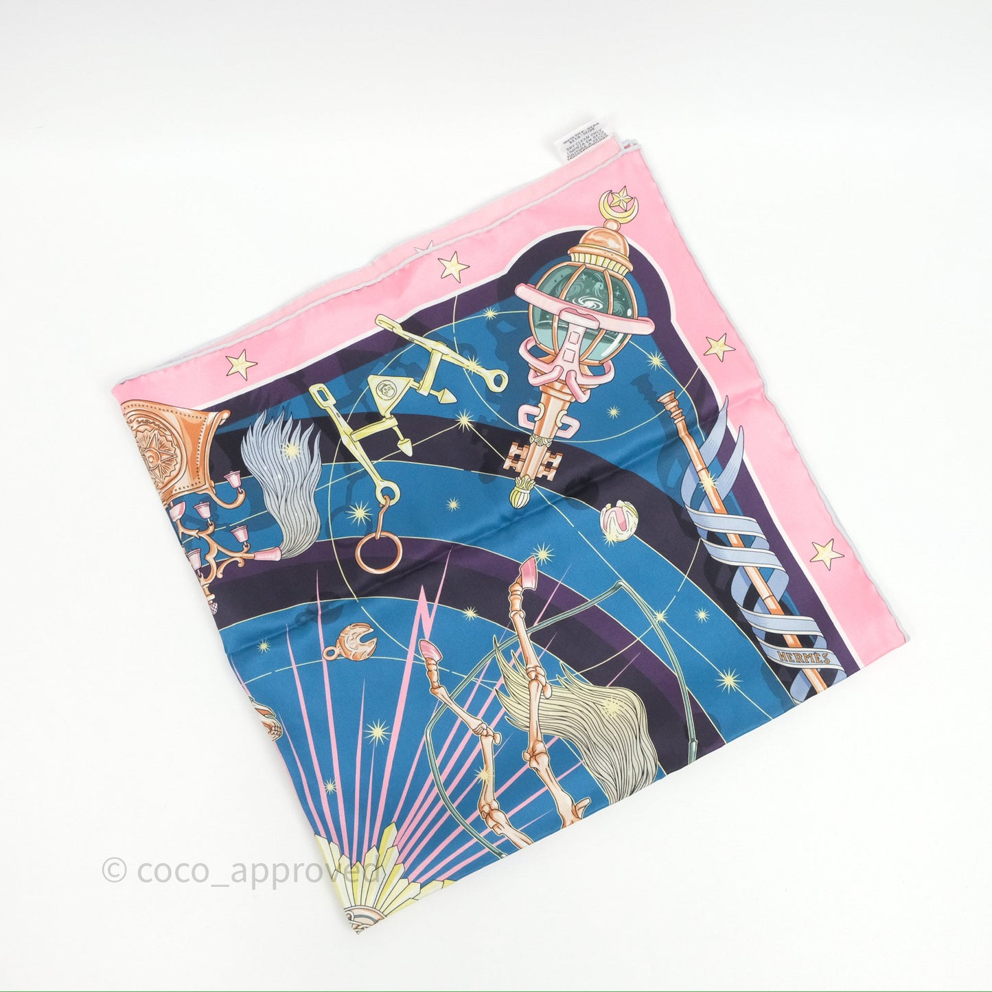 Hermès Chorus Stellarum Silk Scarf 70
