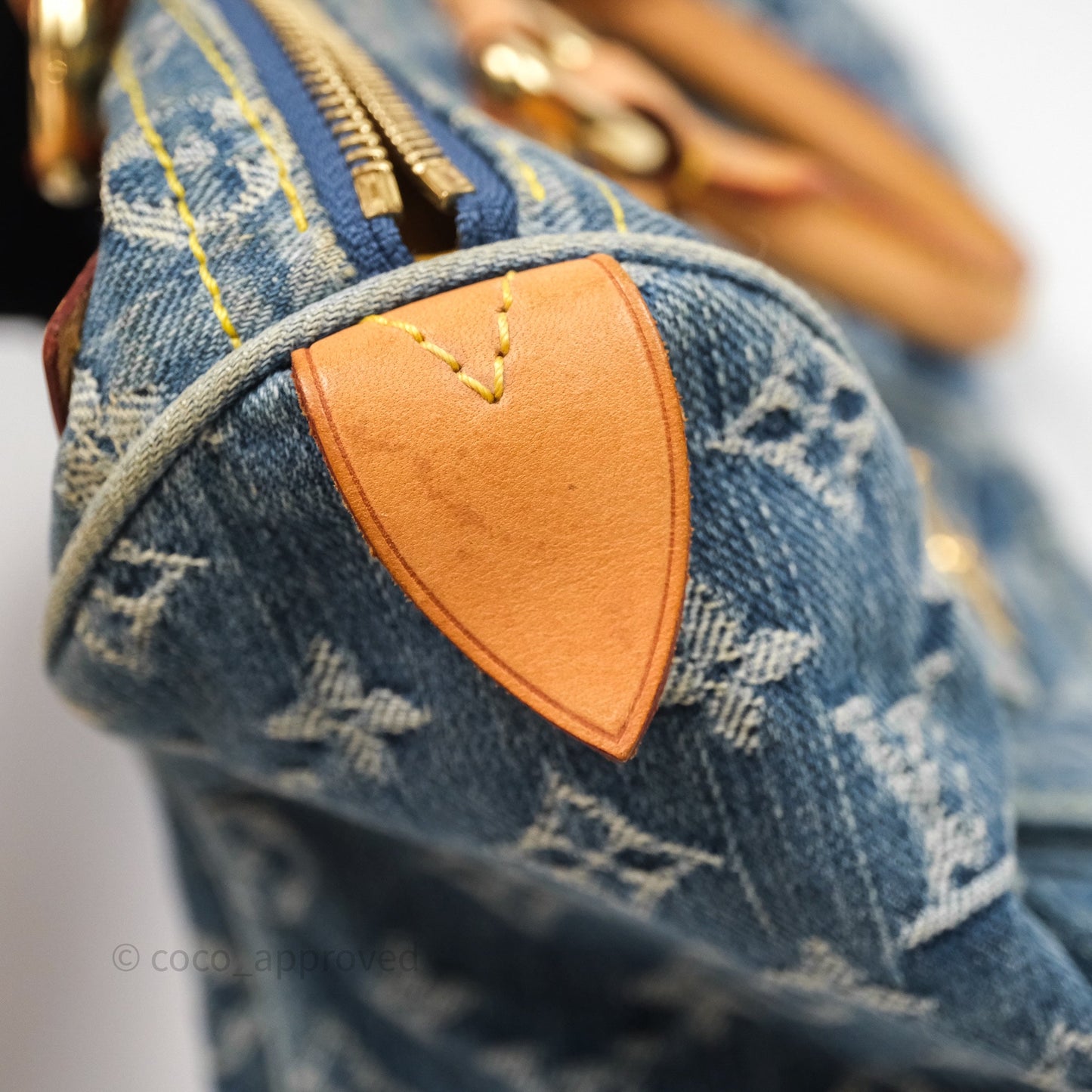 Louis Vuitton Vintage Speedy Denim Monogram