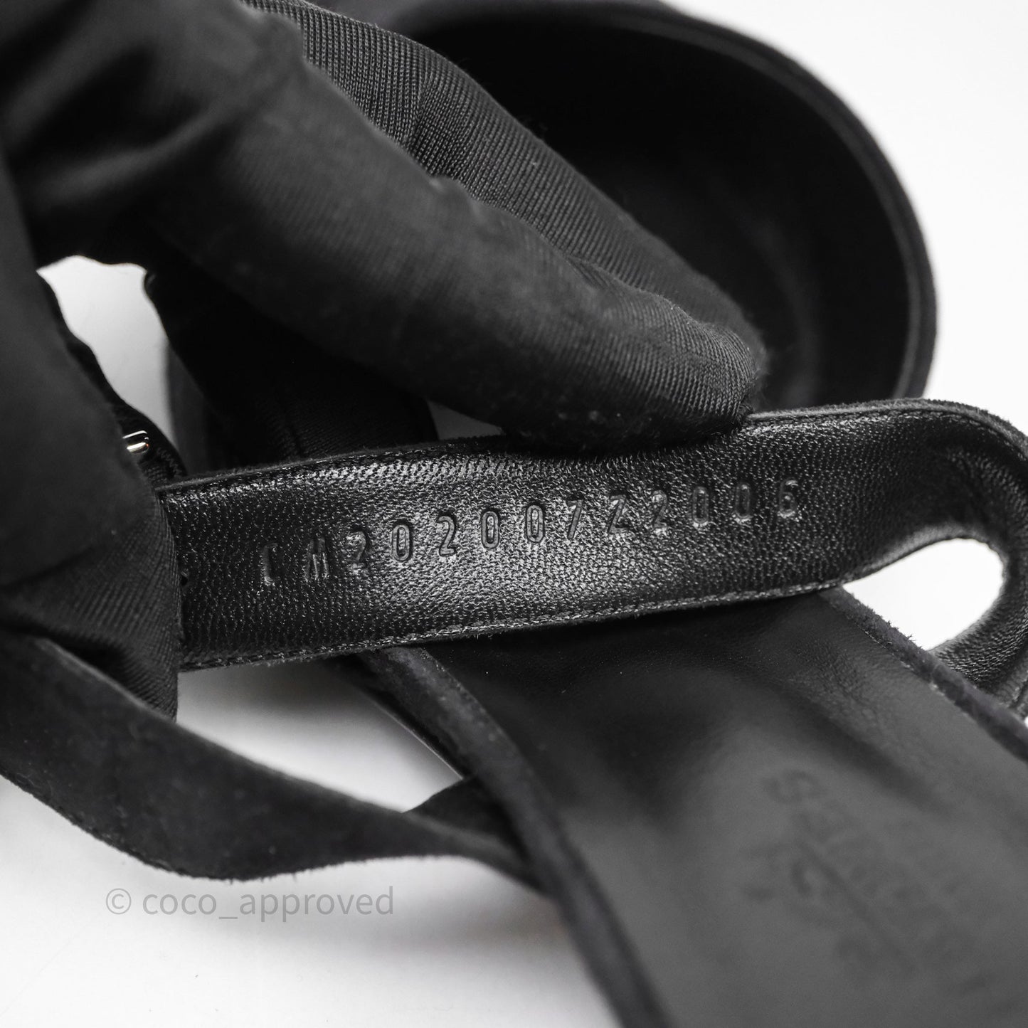 Hermès Suede Blink Black Size 37