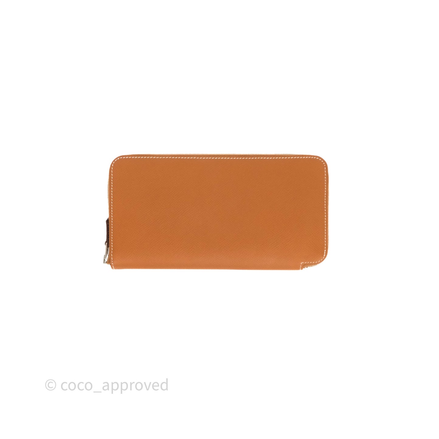 Hermès Silk In Classique Long Wallet Gold Epsom