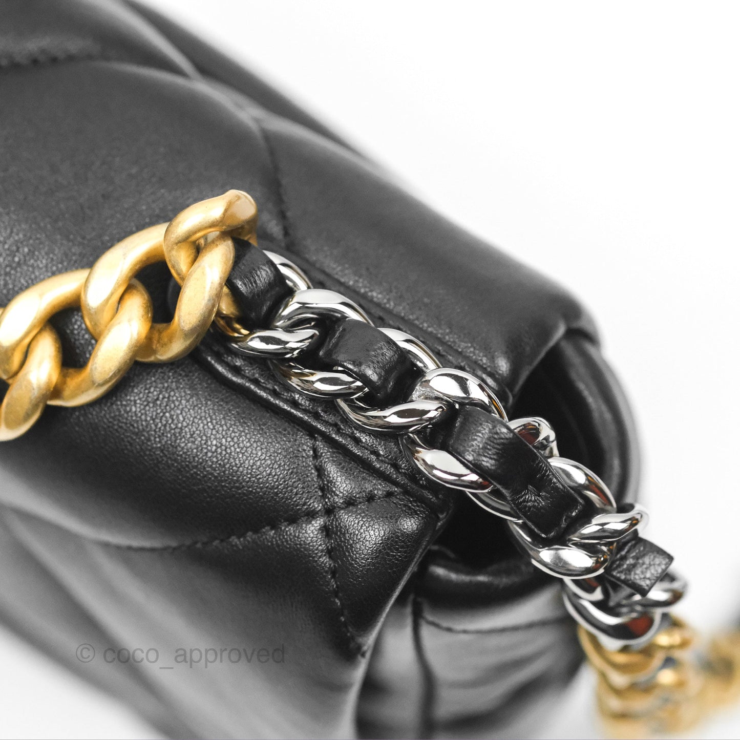 Chanel 19 Small Black Mixed Hardware