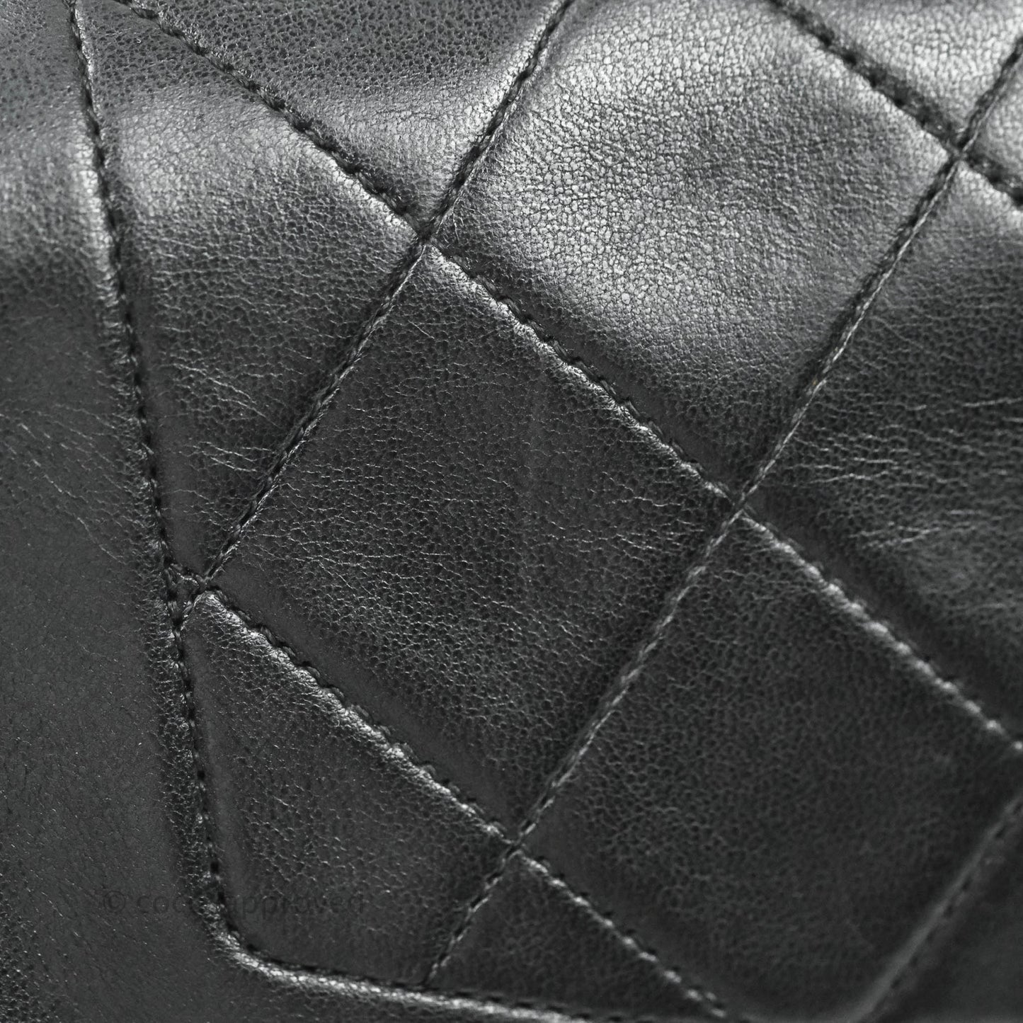 Chanel Black Quilted Lambskin Small Vintage Classic Diana Flap Bag