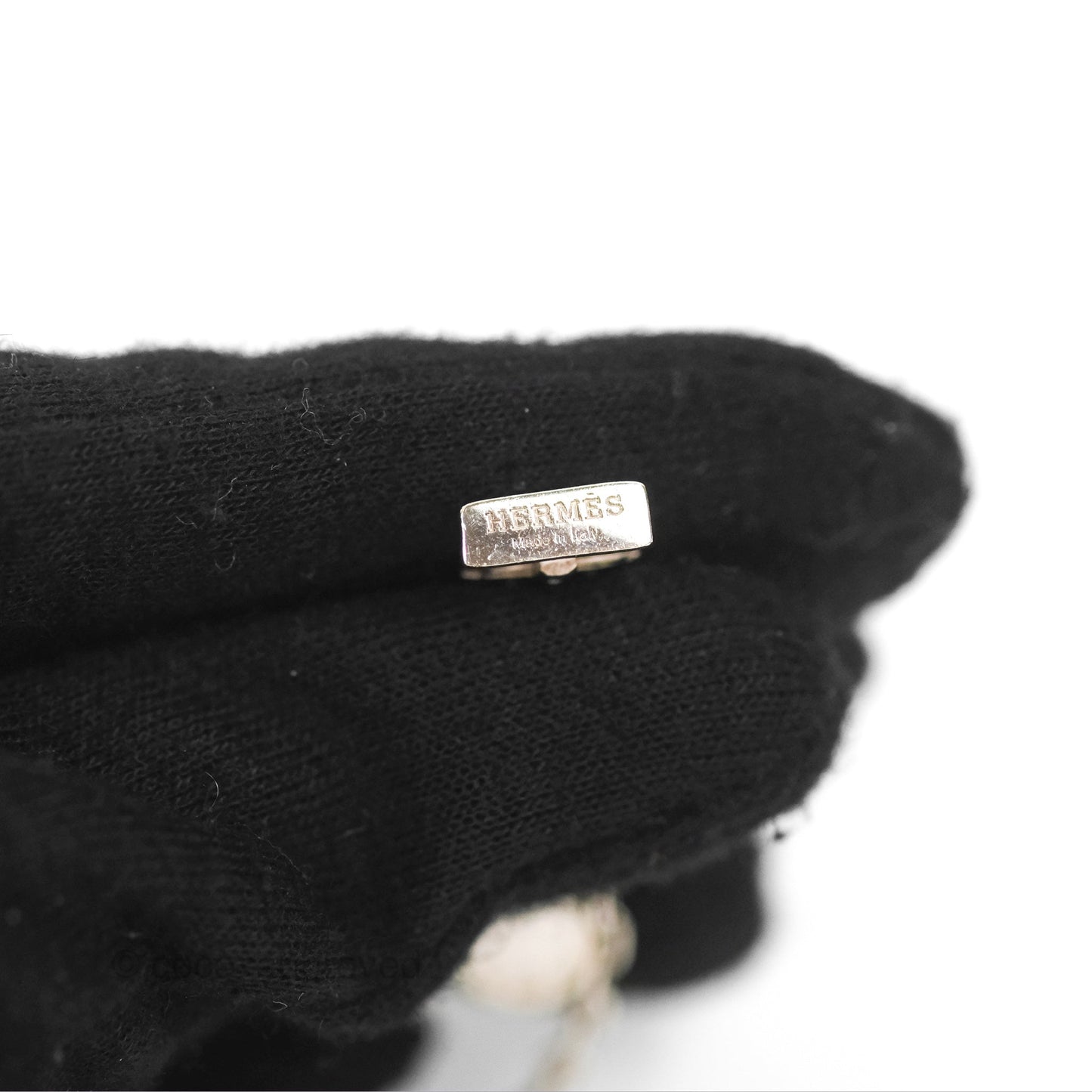 Hermes Mini Birkin Amulette Bracelet Sterling Silver