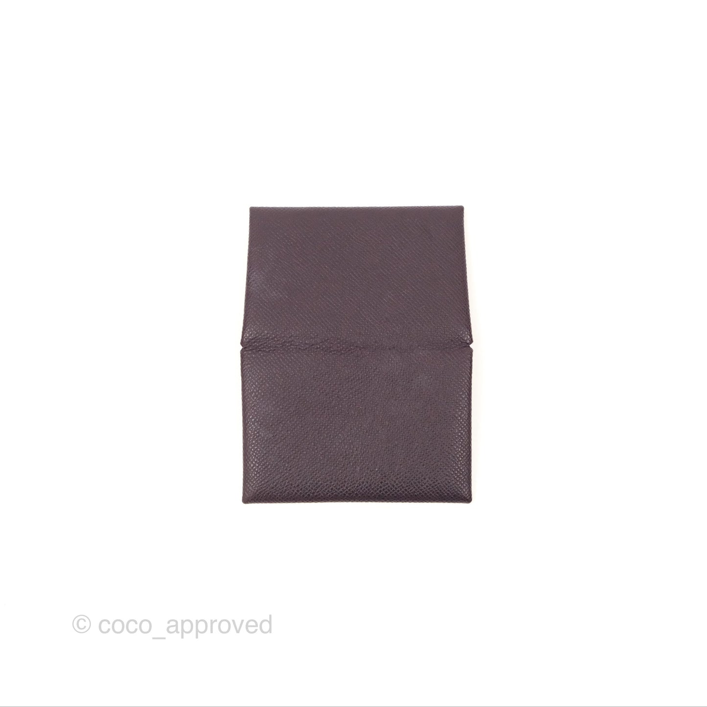 Hermès Calvi Card Holder Rouge Sellier Epsom