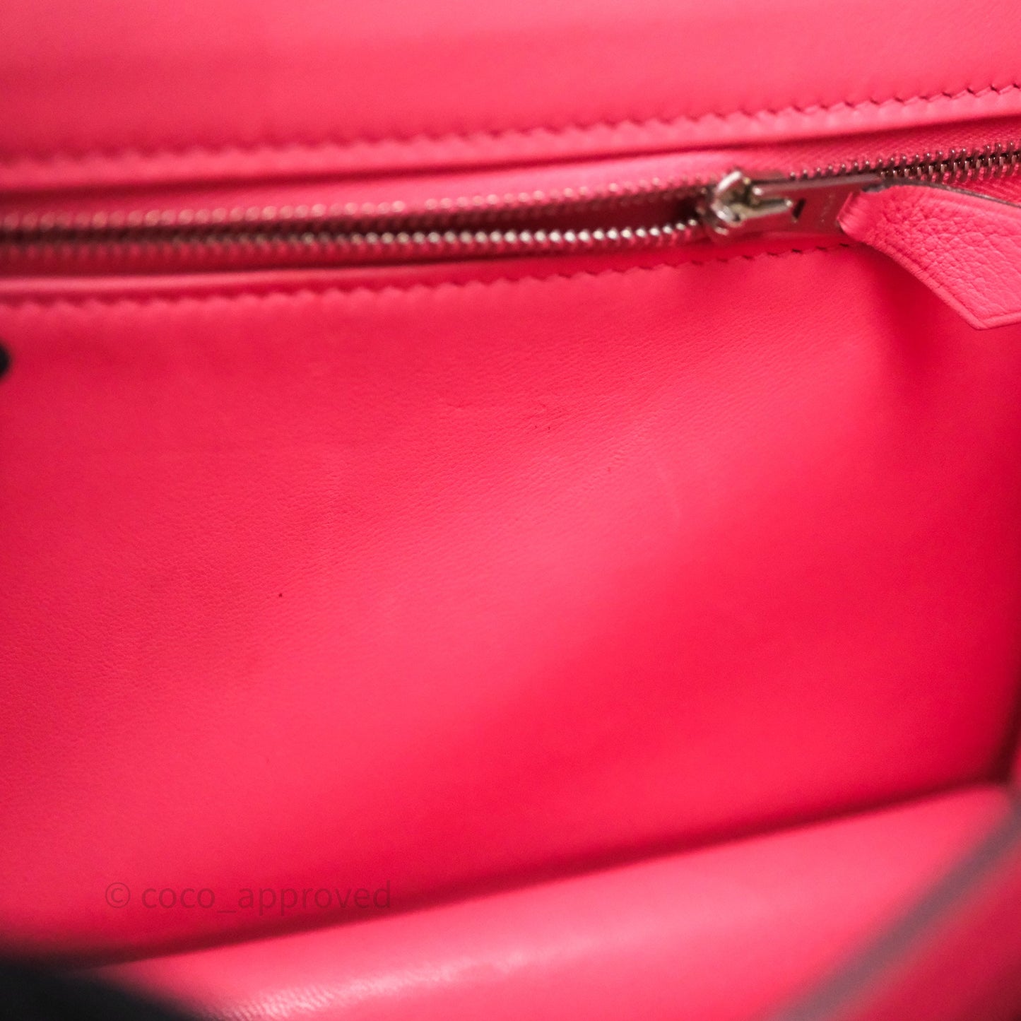 Hermès Constance 24 Rose Azalee 8W Epsom Palladium Hardware