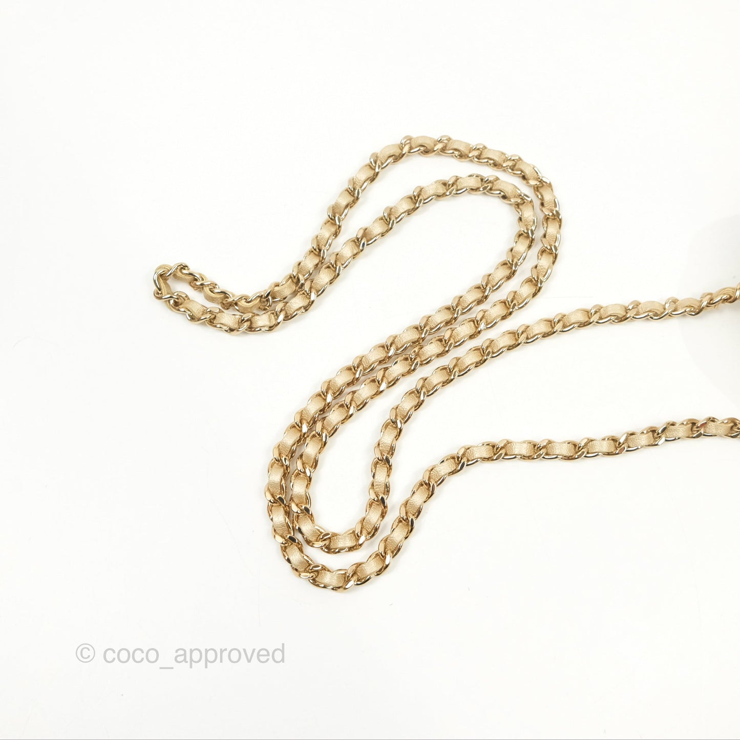 Chanel Small Heart Bag Iridescent Gold Lambskin Gold Hardware 22S