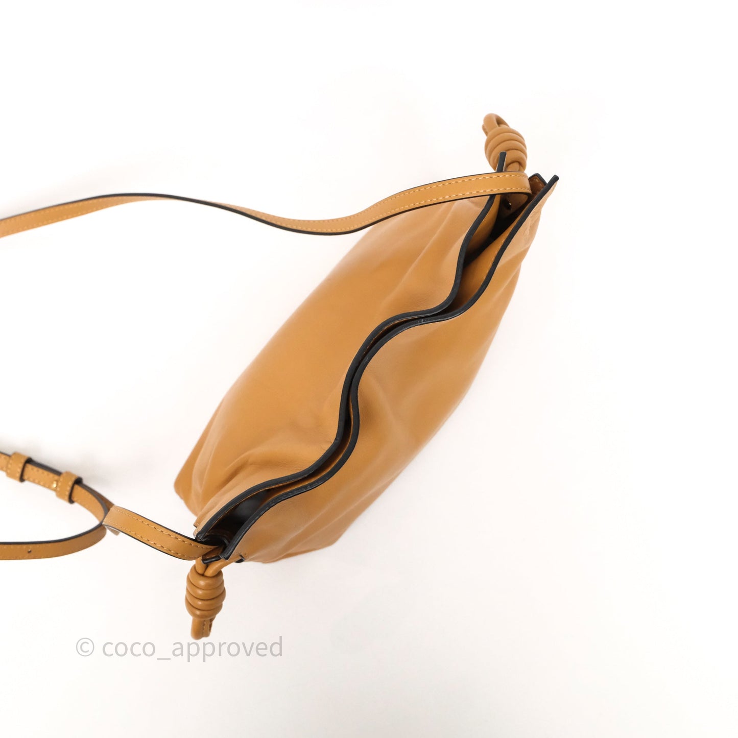 Loewe Mini Flamenco Clutch Nappa Calfskin Warm Desert