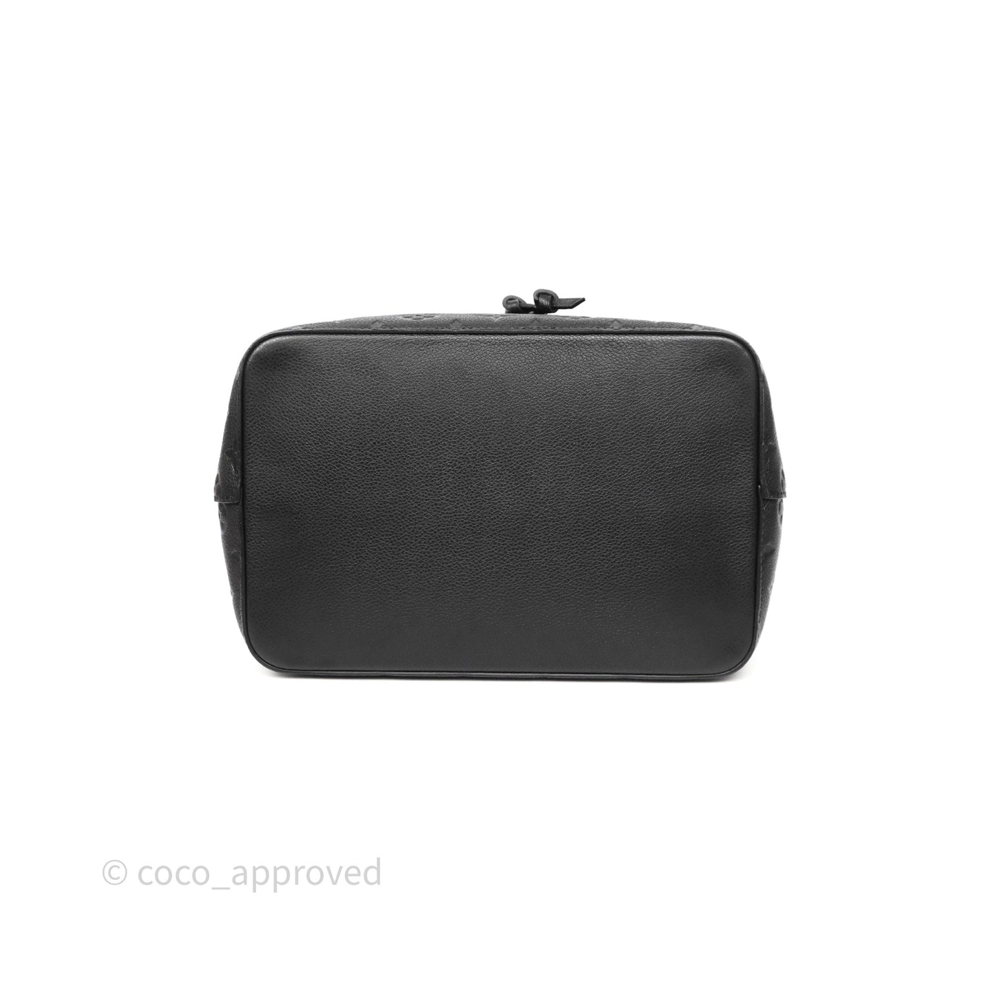 Louis Vuitton NeoNoe MM Monogram Empreinte Leather Black