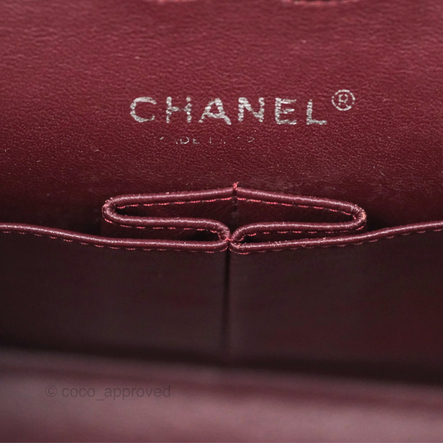 Chanel Classic M/L Medium Flap Quilted Black Lambskin Silver Hardware
