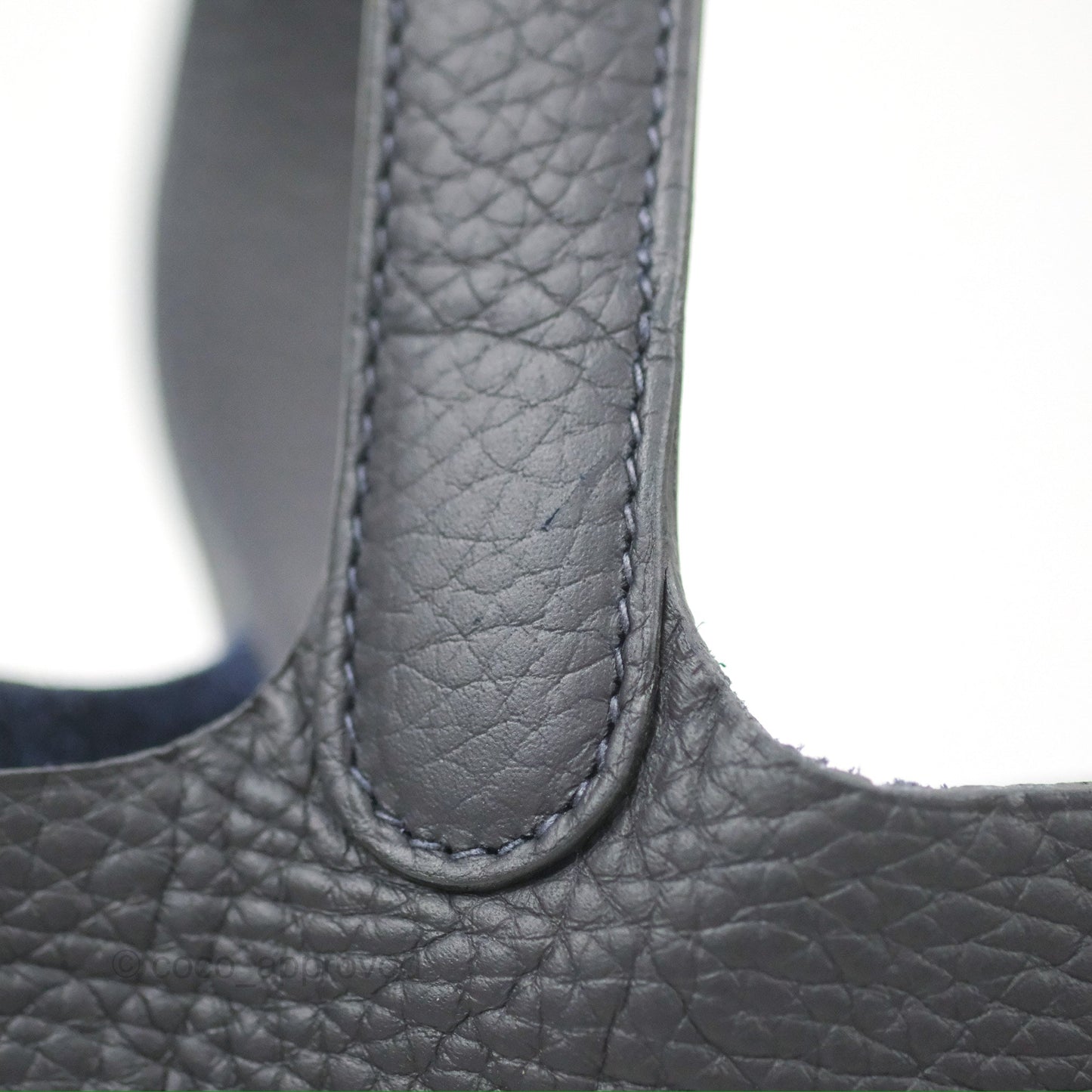 Hermès Picotin 18 Caban Clemence Palladium Hardware