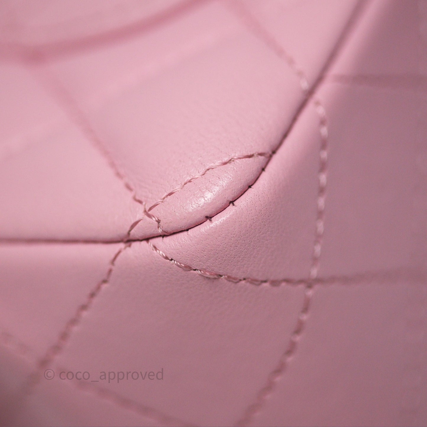 Chanel Quilted Mini Rectangular Flap Pink Lambskin Gold Hardware
