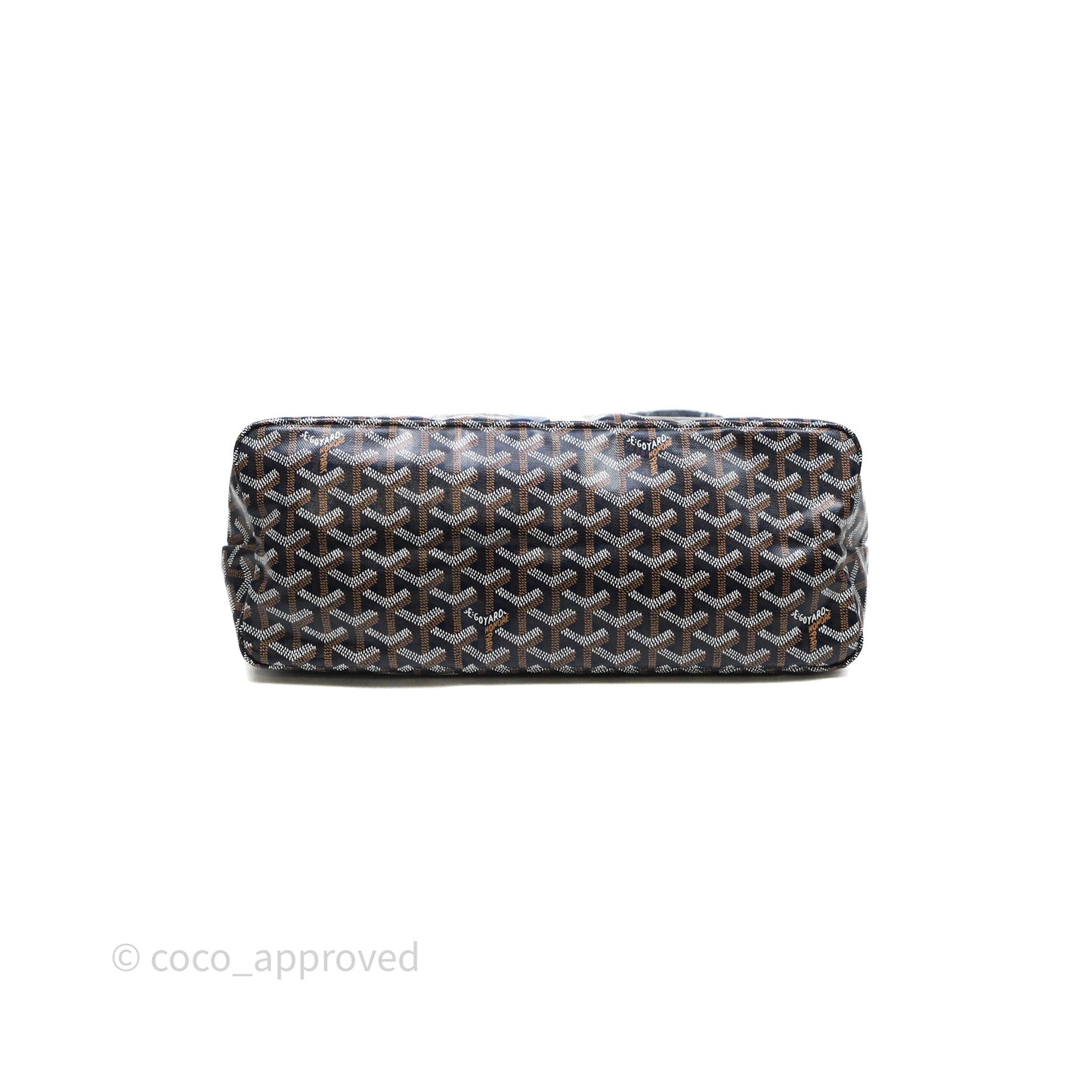 Goyard Bohème Hobo Bag Navy Goyardine Canvas