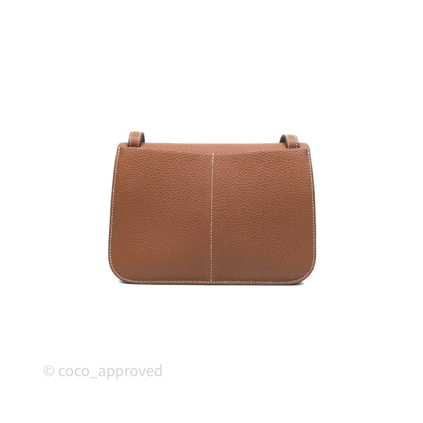 Hermès Halzan 25 Gold Clemence Gold Hardware