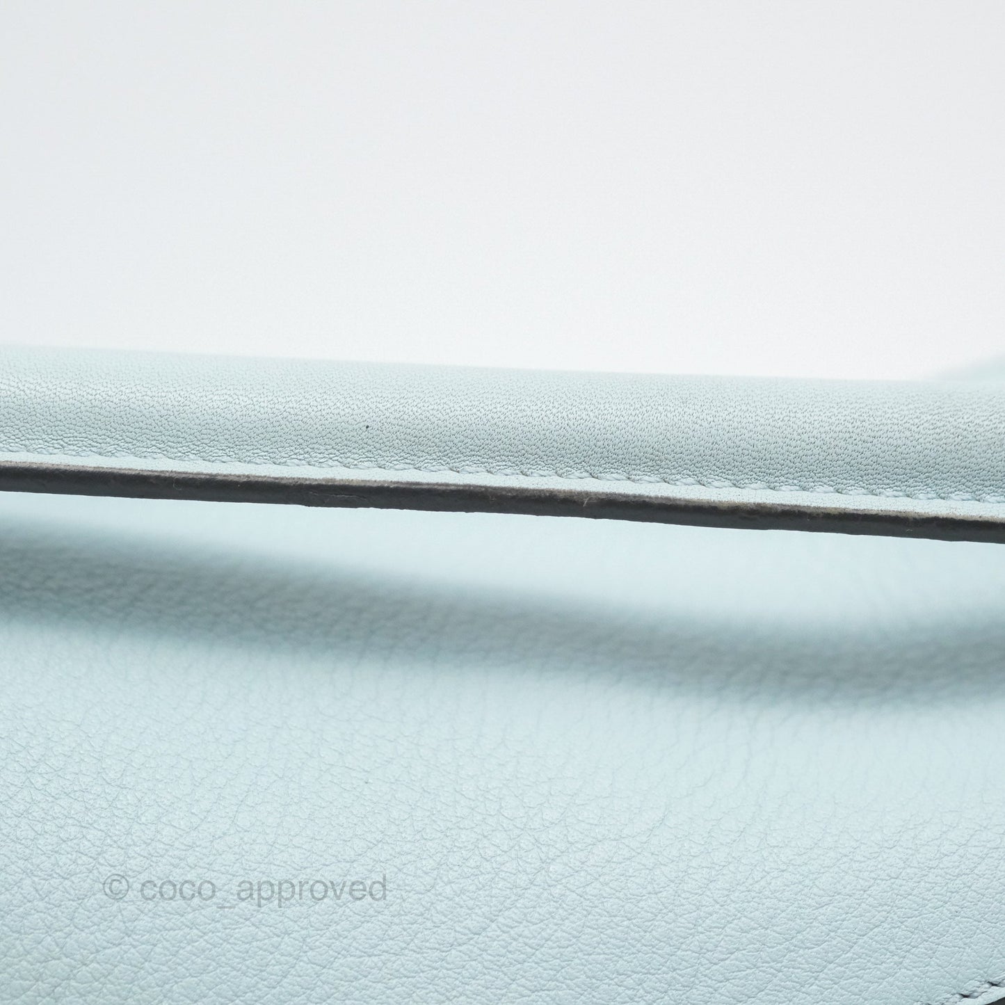 Loewe Small Puzzle Bag Blue Grained Calfskin Gold Hardware
