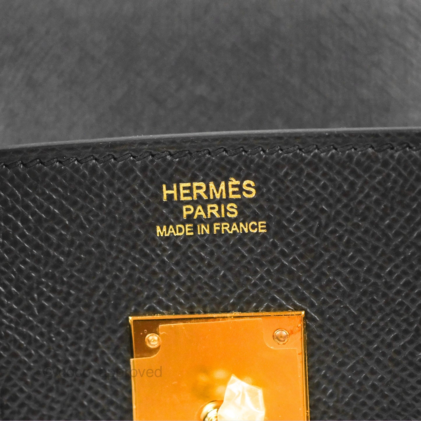 Hermès Birkin 30 Black Epsom Gold Hardware