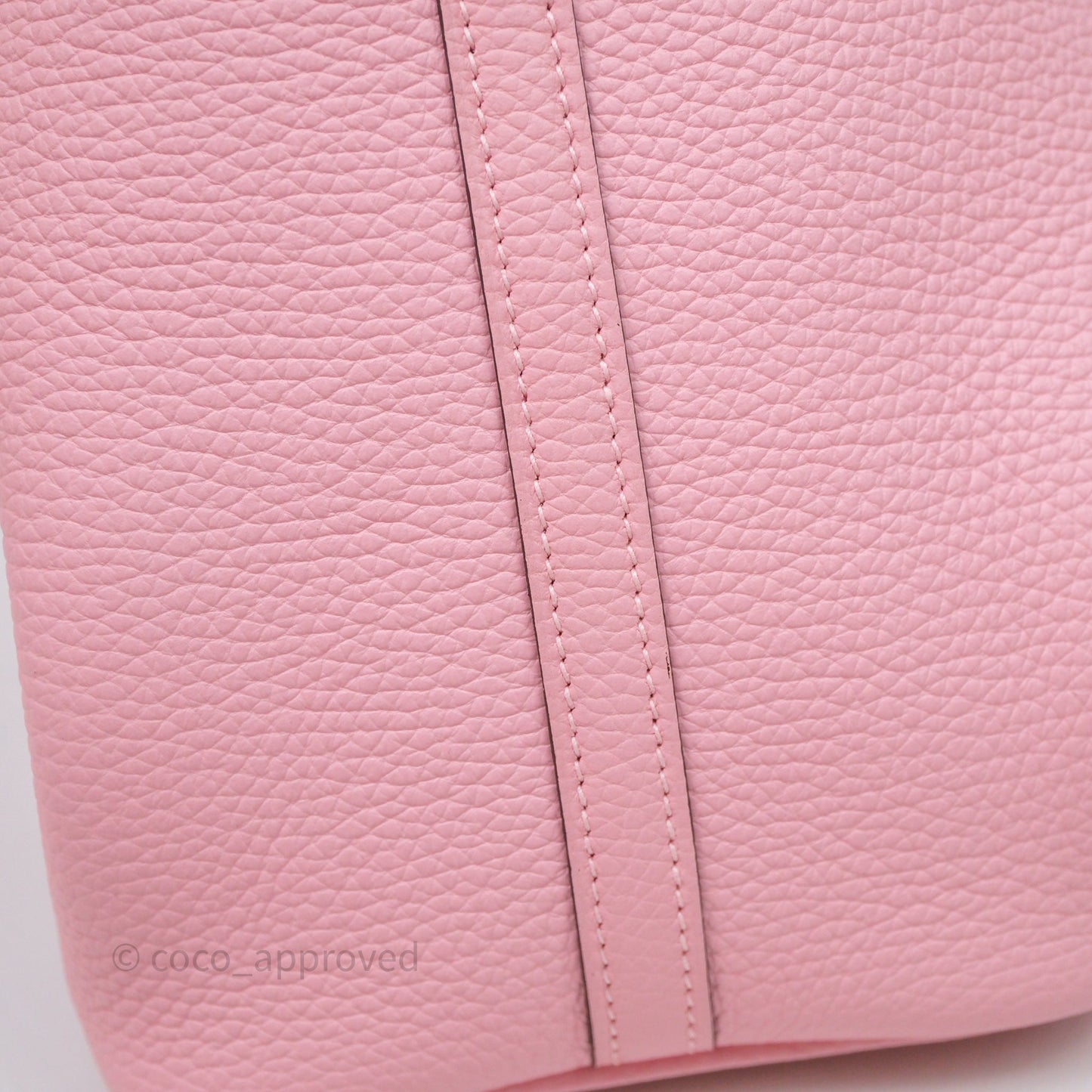 Hermès Picotin 18 Rose Sakura 3Q Clemence Palladium Hardware