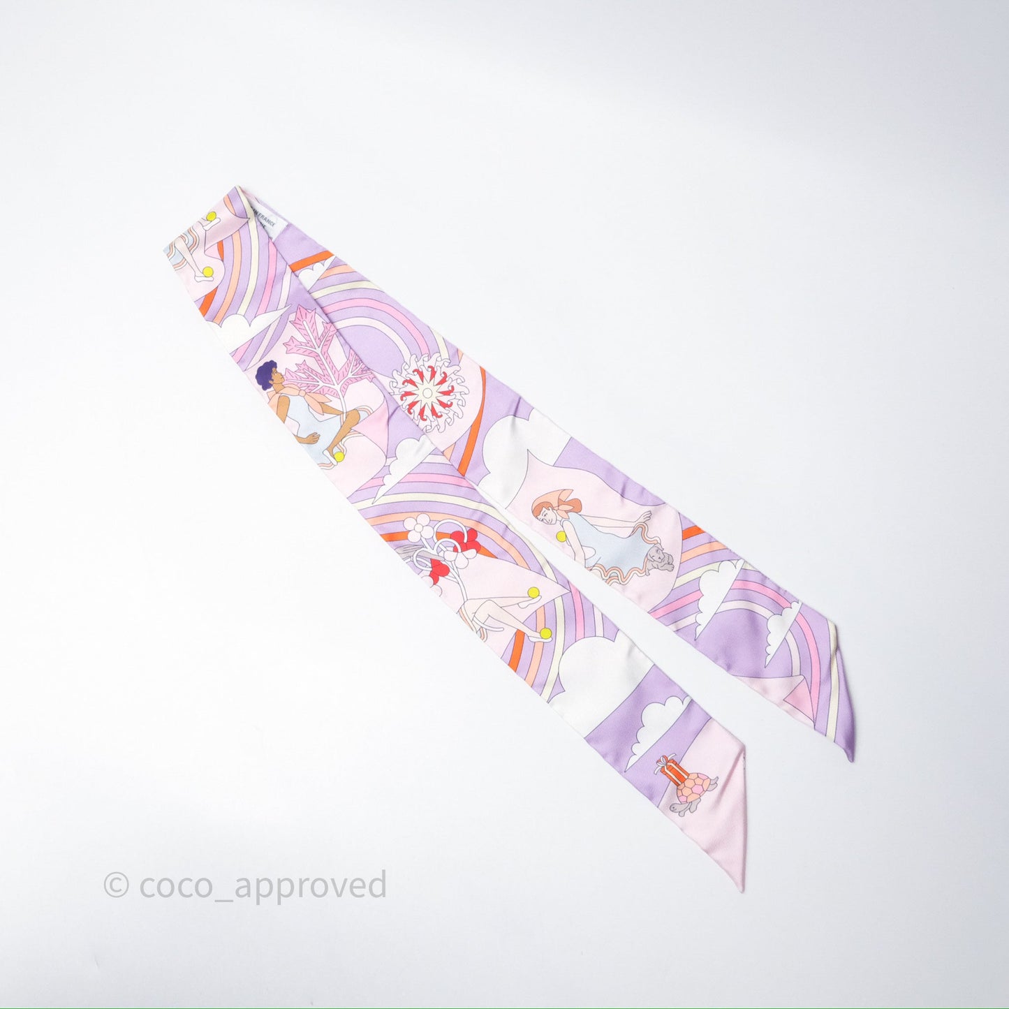 Hermès Silk Carres Volants Twilly