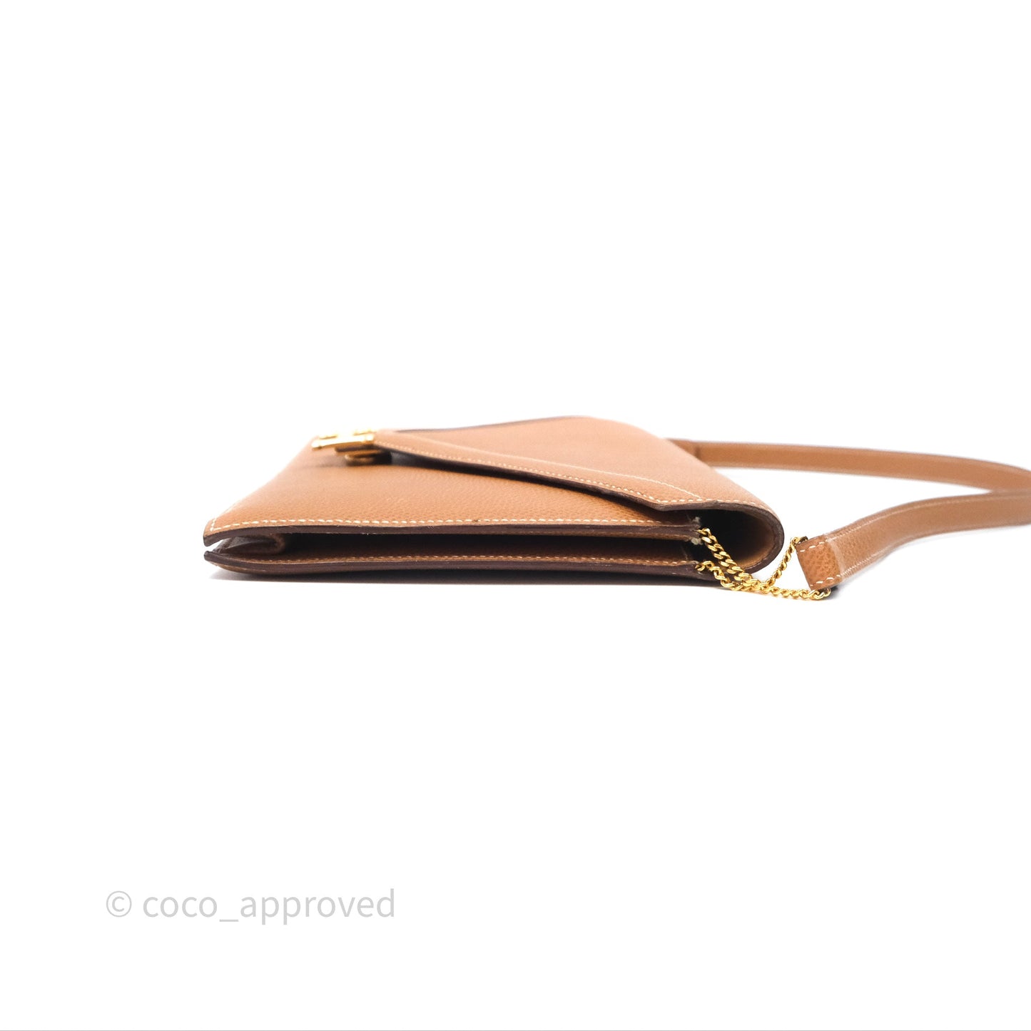 Hermès Vintage Lydie Gold Bag Gold Hardware