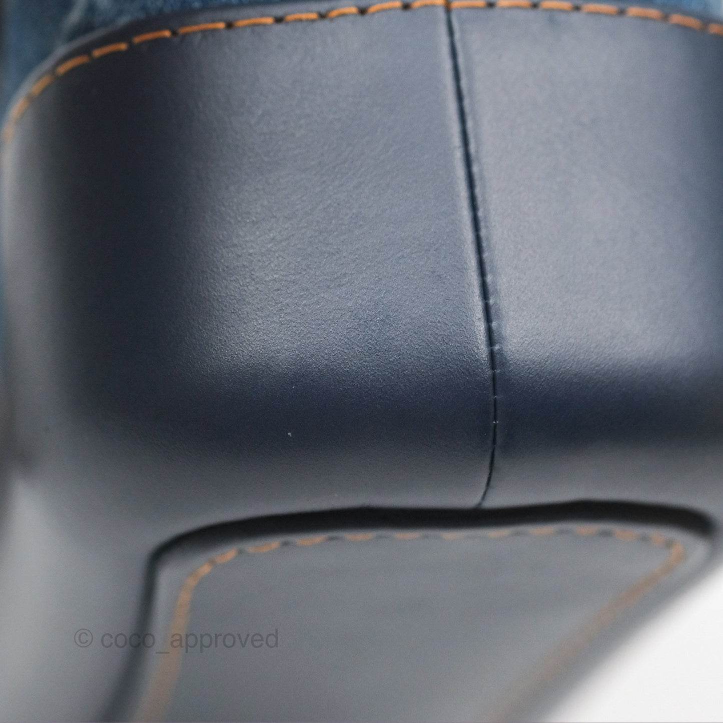 Chanel Small Gabrielle Hobo Quilted Navy Aged Denim