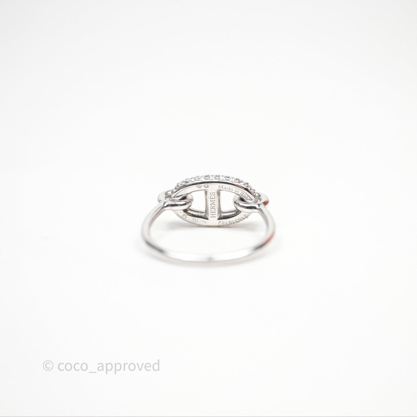 Hermès Farandole Diamonds Ring White Gold