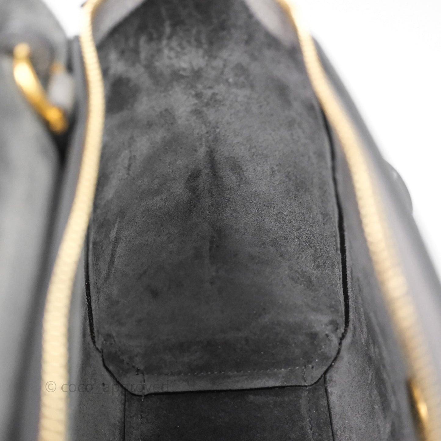 Celine Nano Belt Bag Grey Grained Calfskin Gold Hardware