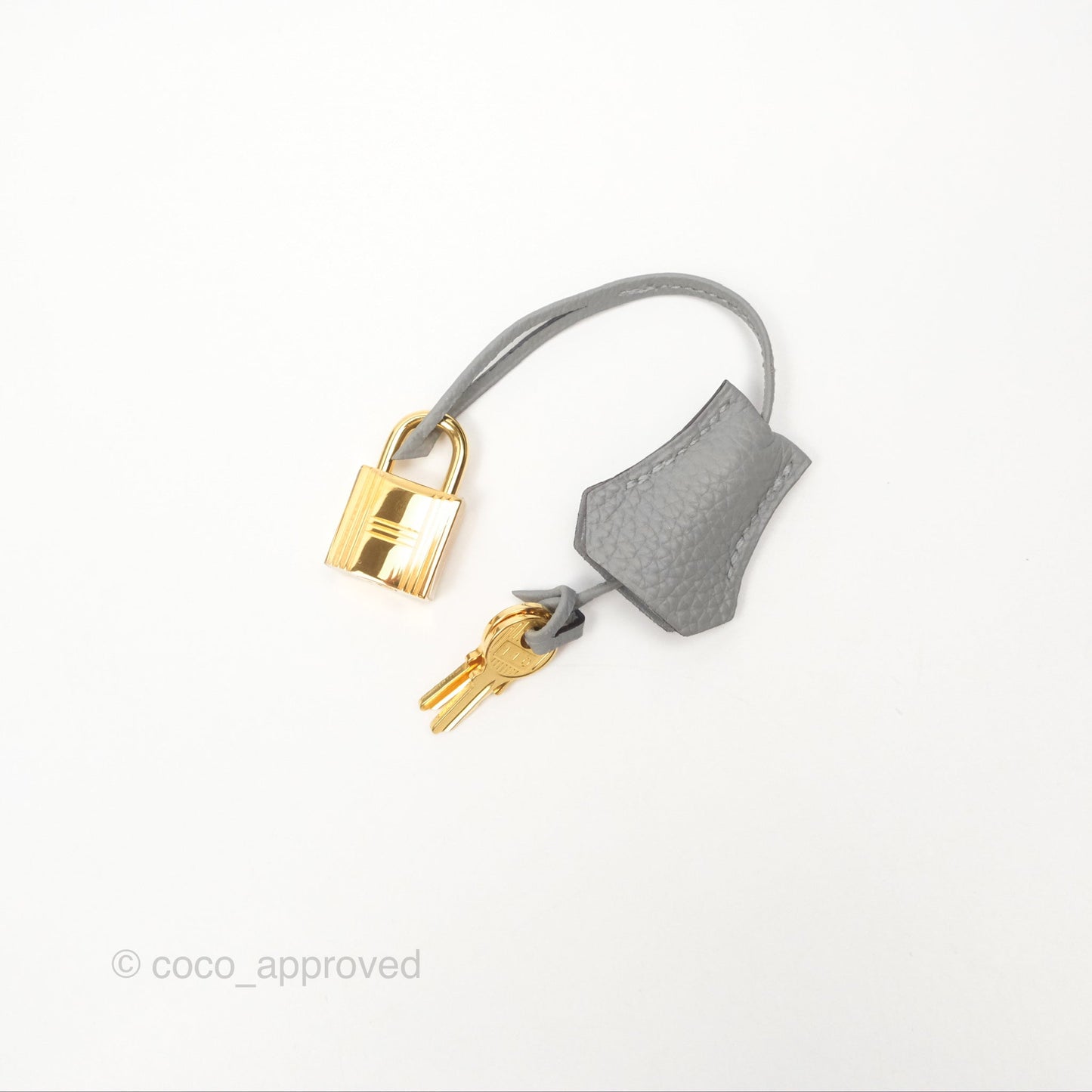 Hermès Birkin 25 Retourne Gris Mouette 4Z Togo Gold Hardware