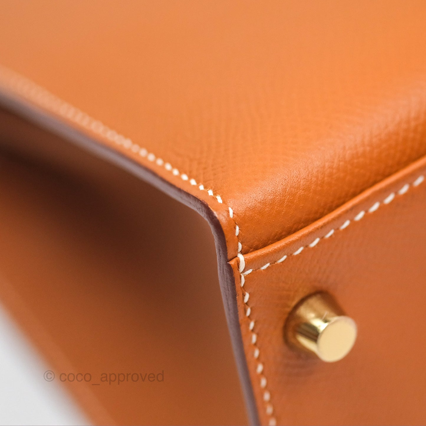 Hermès Kelly 28 Sellier Gold 37 Epsom Gold Hardware