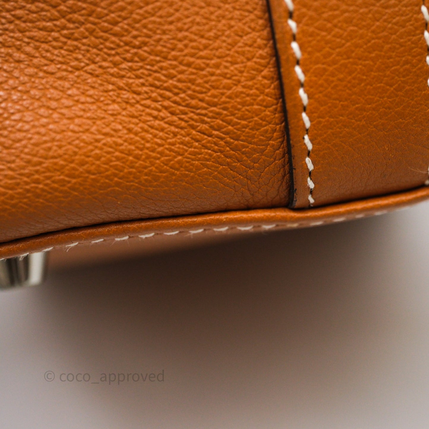 Hermès ToolBox 20 Gold 37 Evercolor Palladium Hardware