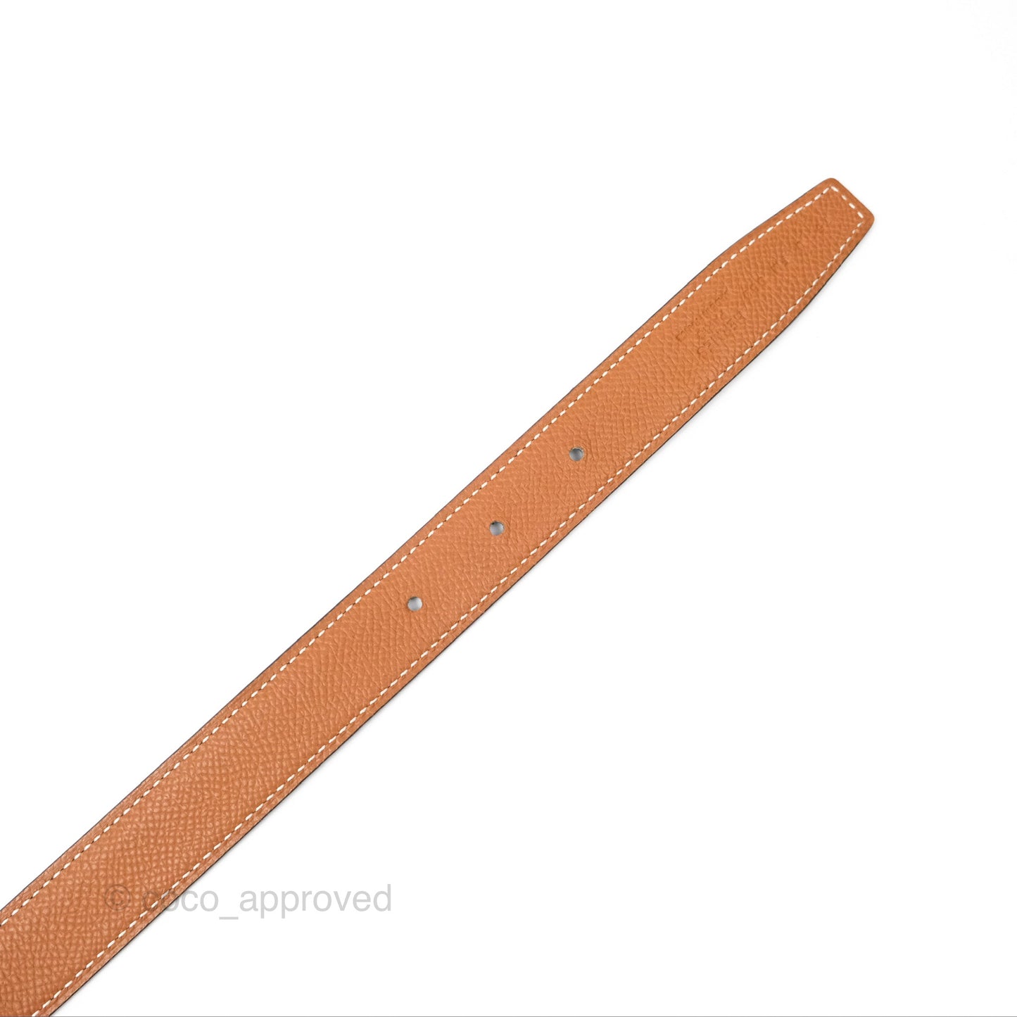 Hermès Constance Belt Buckle & Reversible Leather Strap Size 75