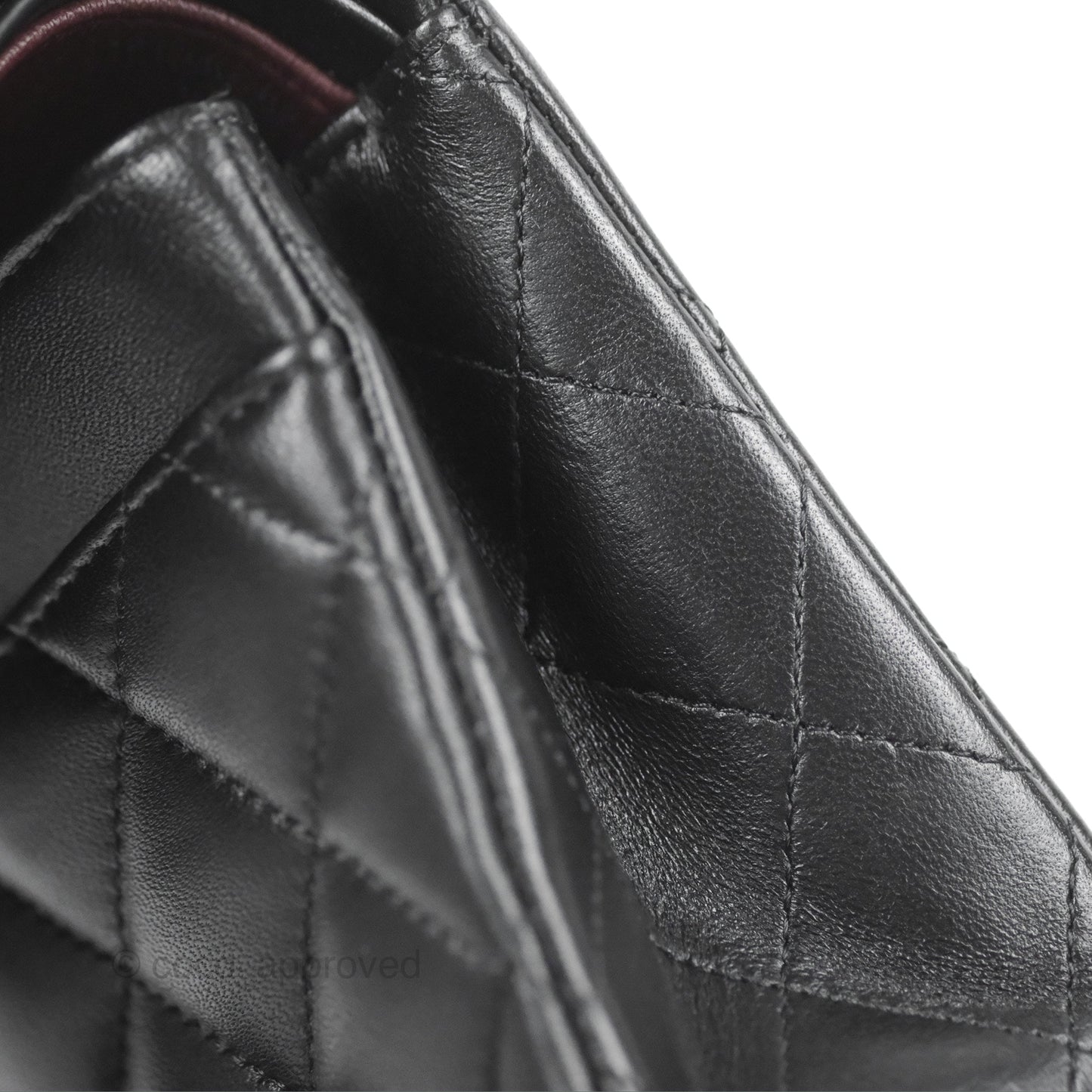 Chanel Small Classic Quilted Flap Black Lambskin Silver Hardware