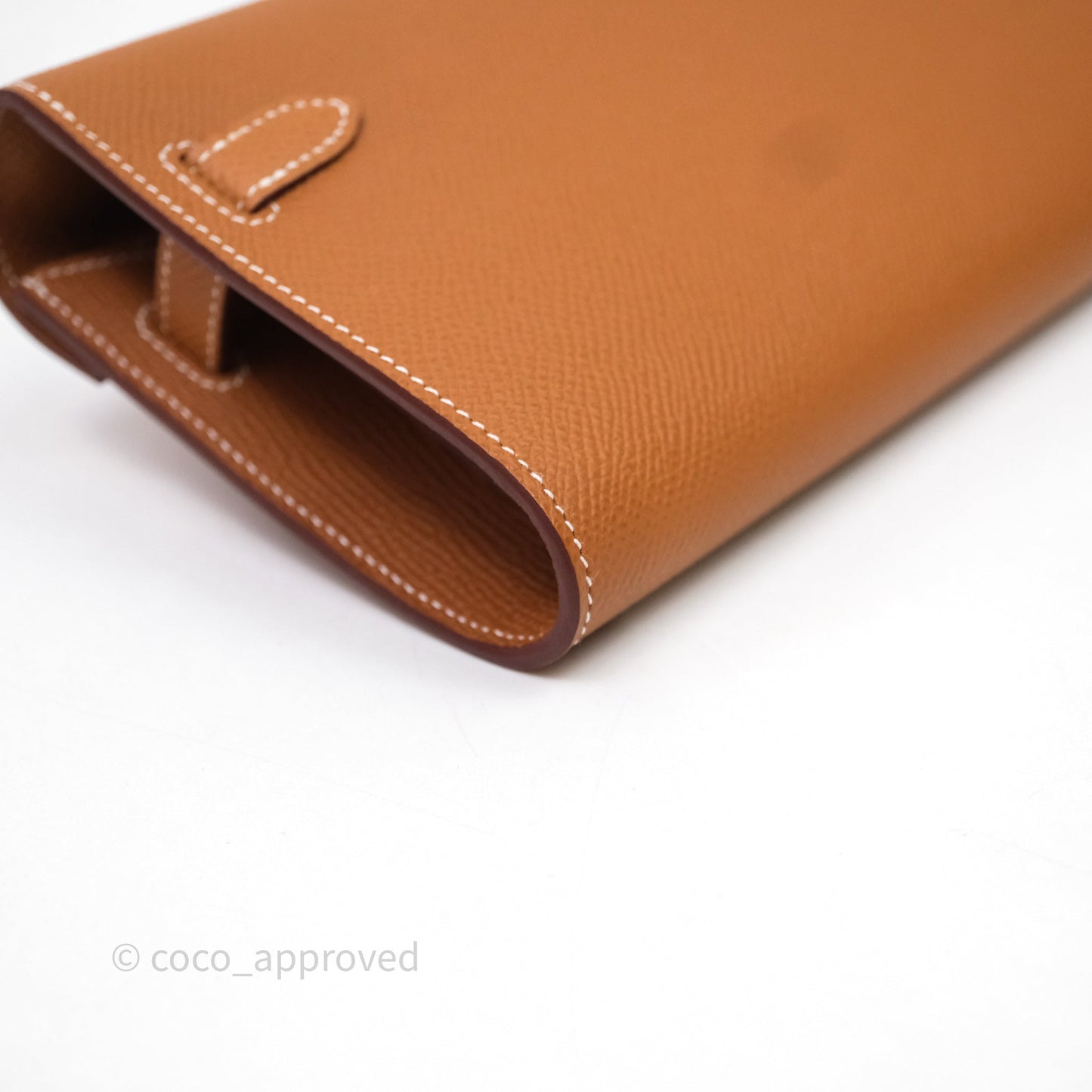 Hermès Kelly To Go Wallet Gold 37 Epsom Gold Hardware