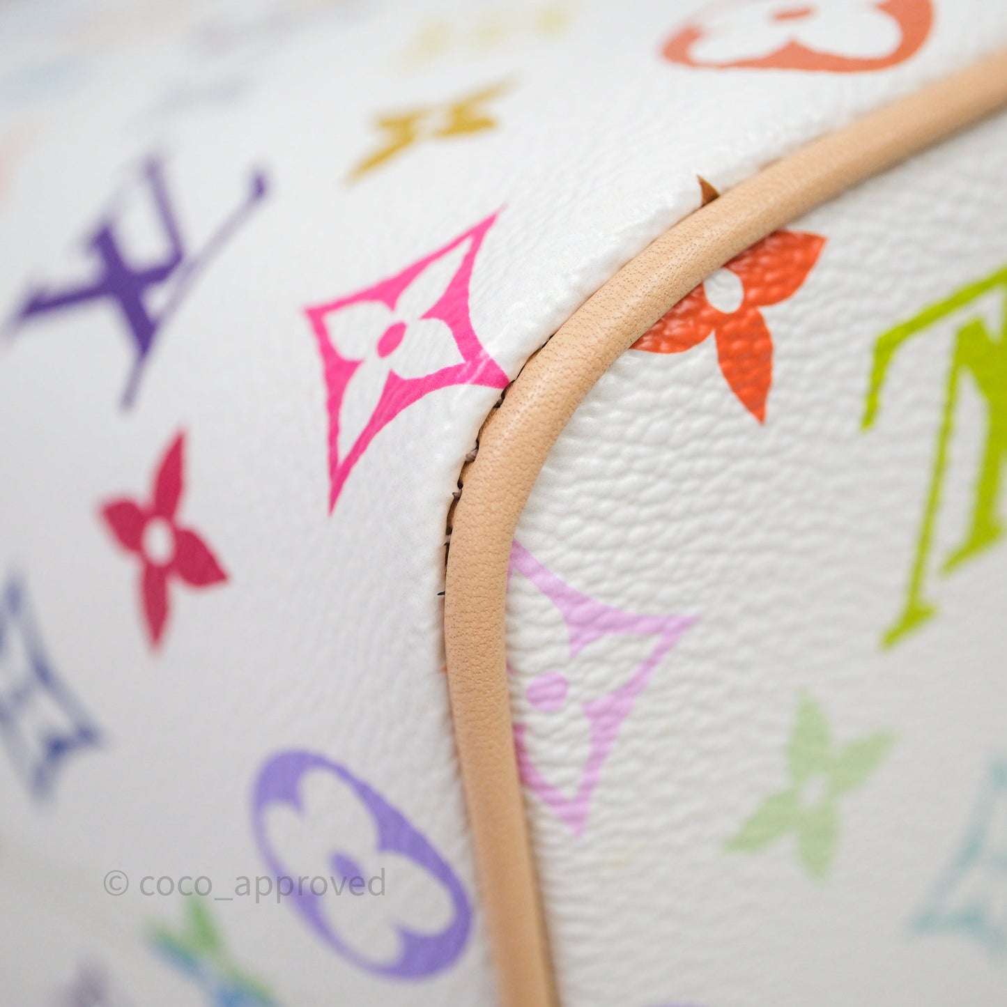 Louis Vuitton x Takashi Murakami All In BB Bag Multicolore Blanc Monogram Canvas