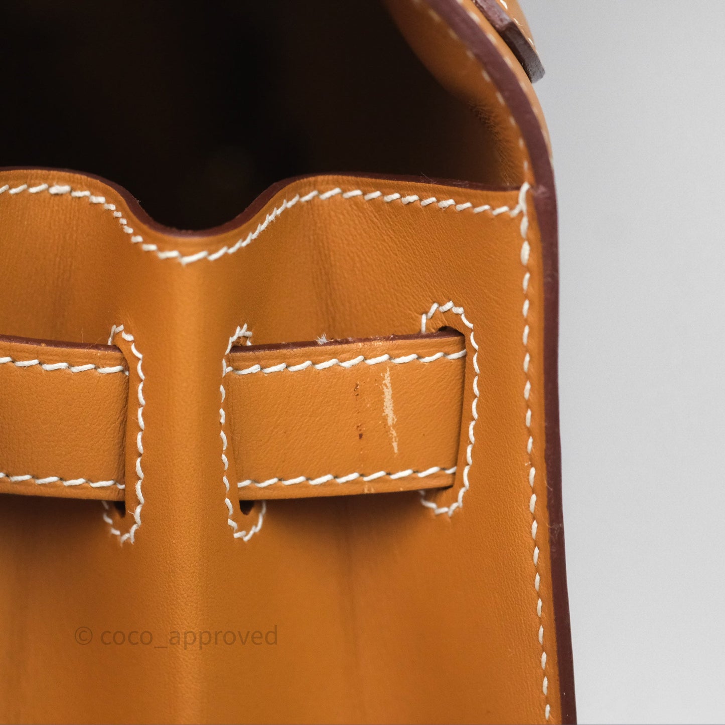 Hermès Kelly II 28 Sellier Gold 37 Chamonix Leather Gold Hardware