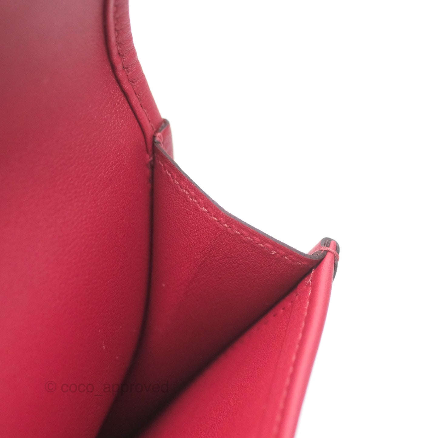 Hermès Jige Elan 29 Clutch Rouge Garance