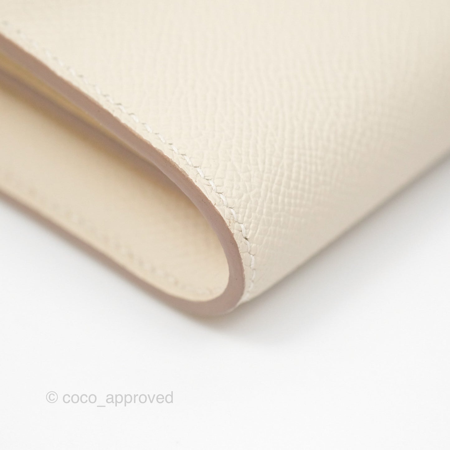 Hermès Constance Long To Go Wallet Craie 10 Epsom Gold Hardware