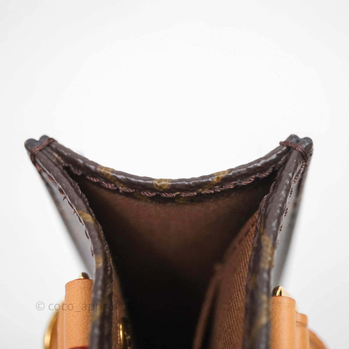 Louis Vuitton Petit Sac Plat Bag Monogram Canvas