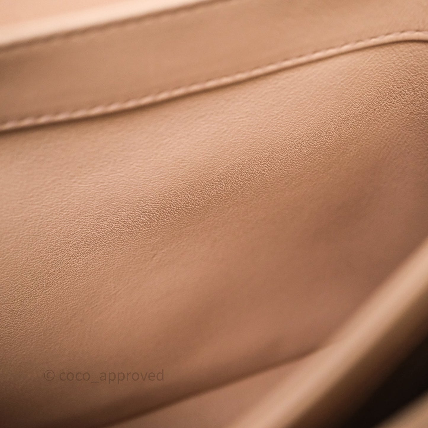 Chanel Small Trendy CC Beige Lambskin Gold Hardware