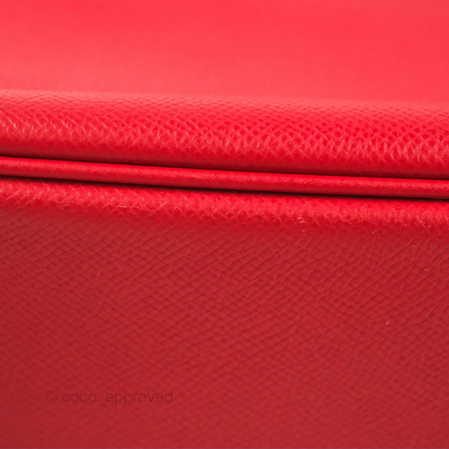 Hermès Candy Birkin 30 Rouge Casque/Blue Thalassa Epsom Permabrass Hardware