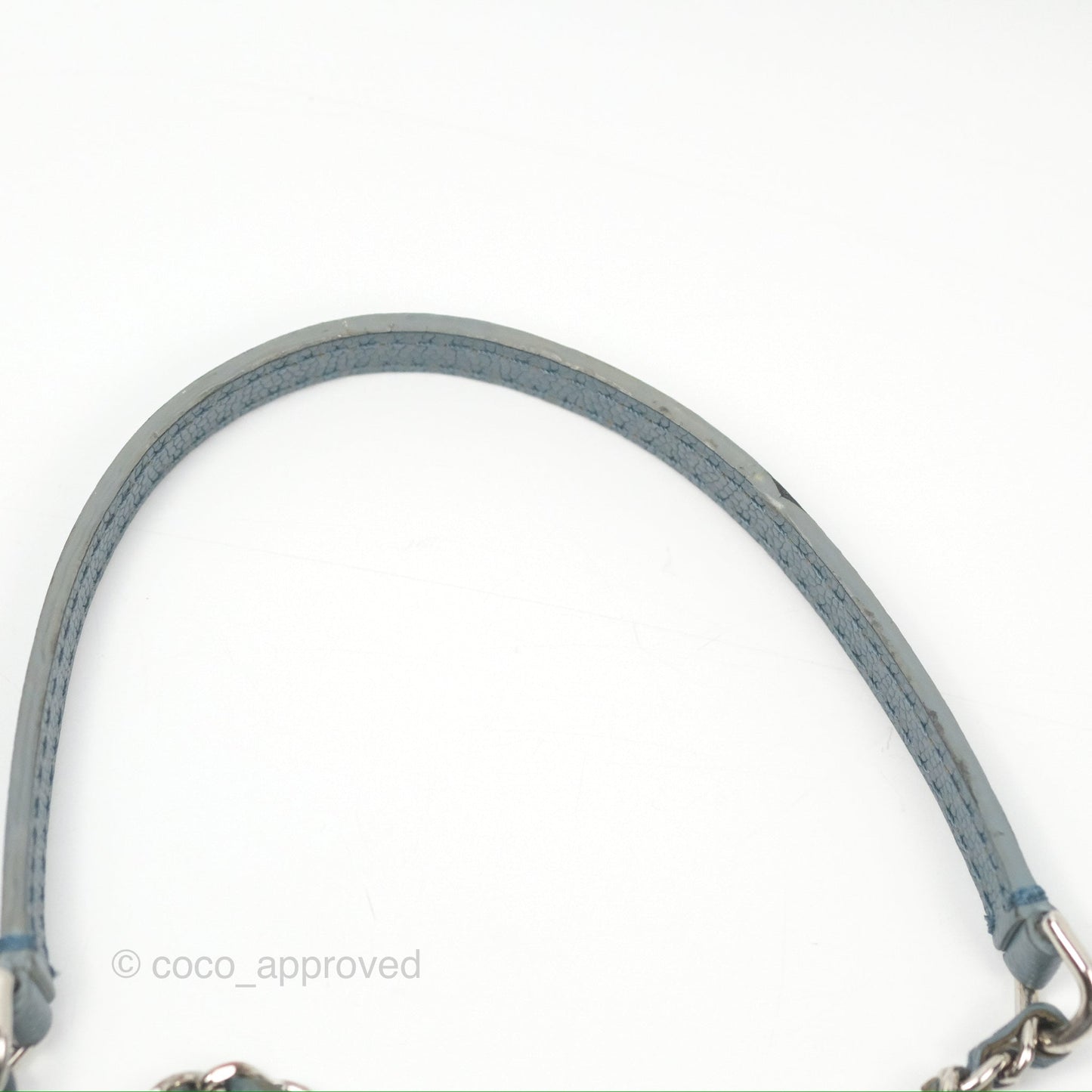 Chanel Quilted Small Urban Companion Flap Bag Blue Caviar Silver Hardware