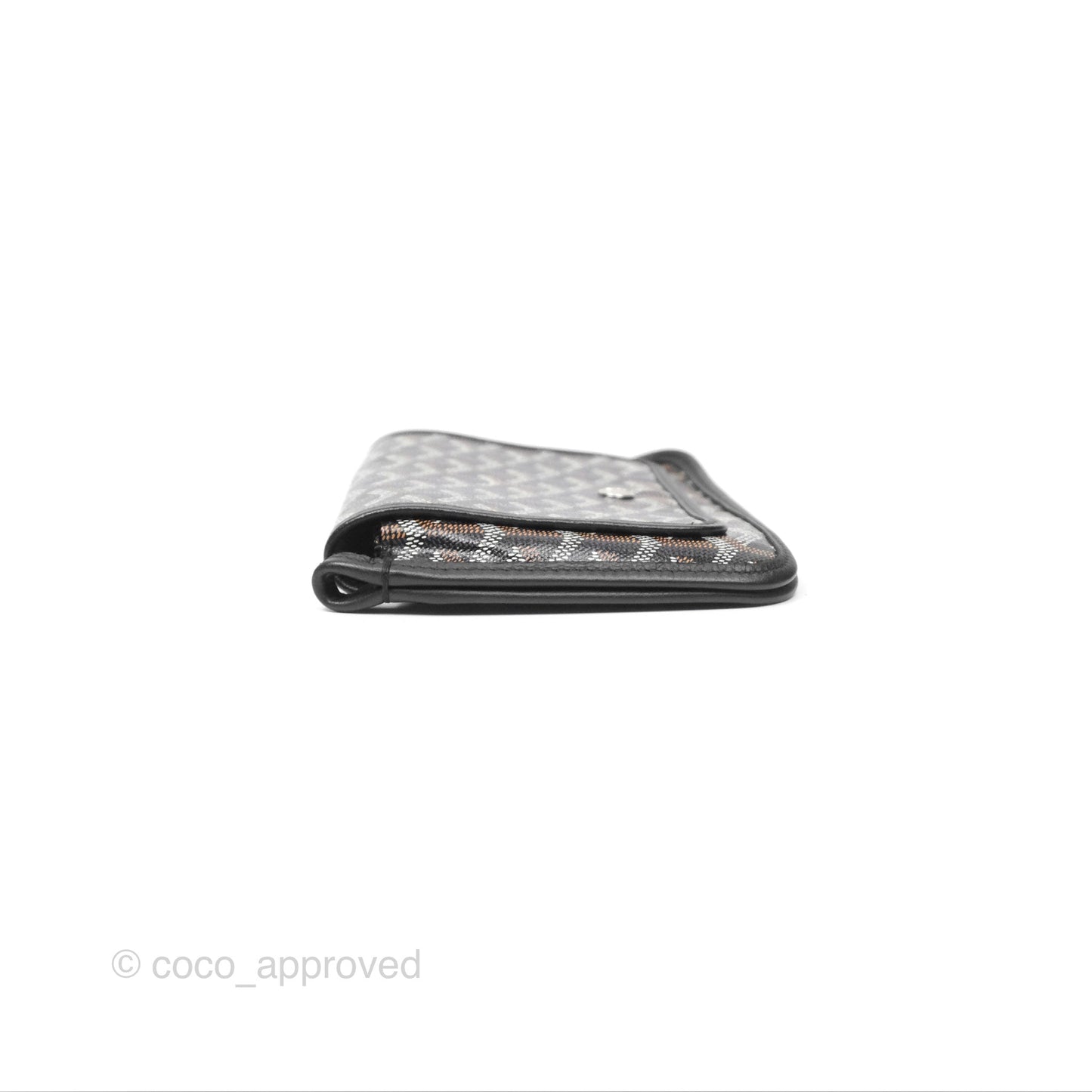 Goyard Plumet Pocket Wallet Black